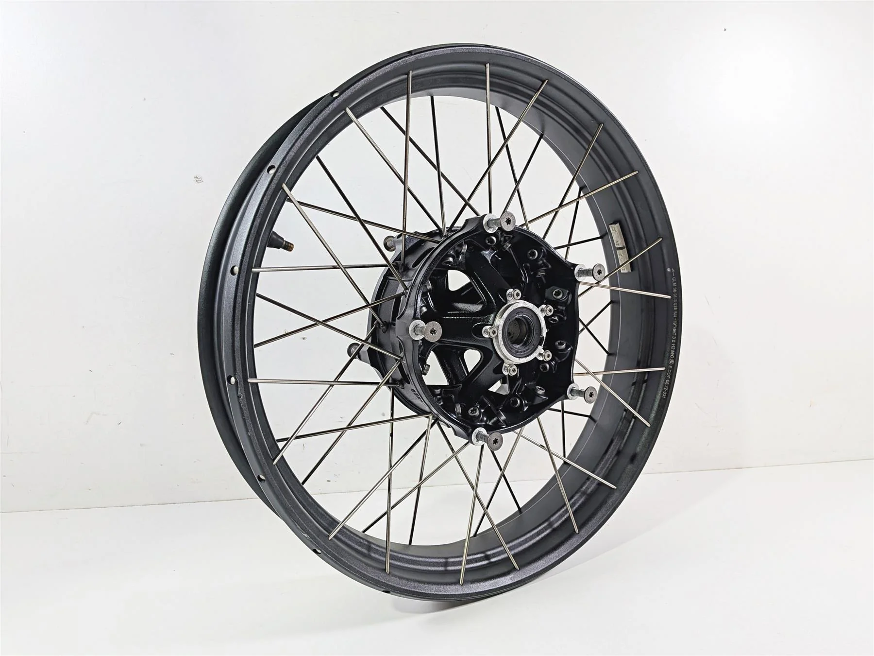 2023 BMW R nineT Scrambler K23 19x3 Cross Spoke Front Wheel Rim 36318562512 - Image 11