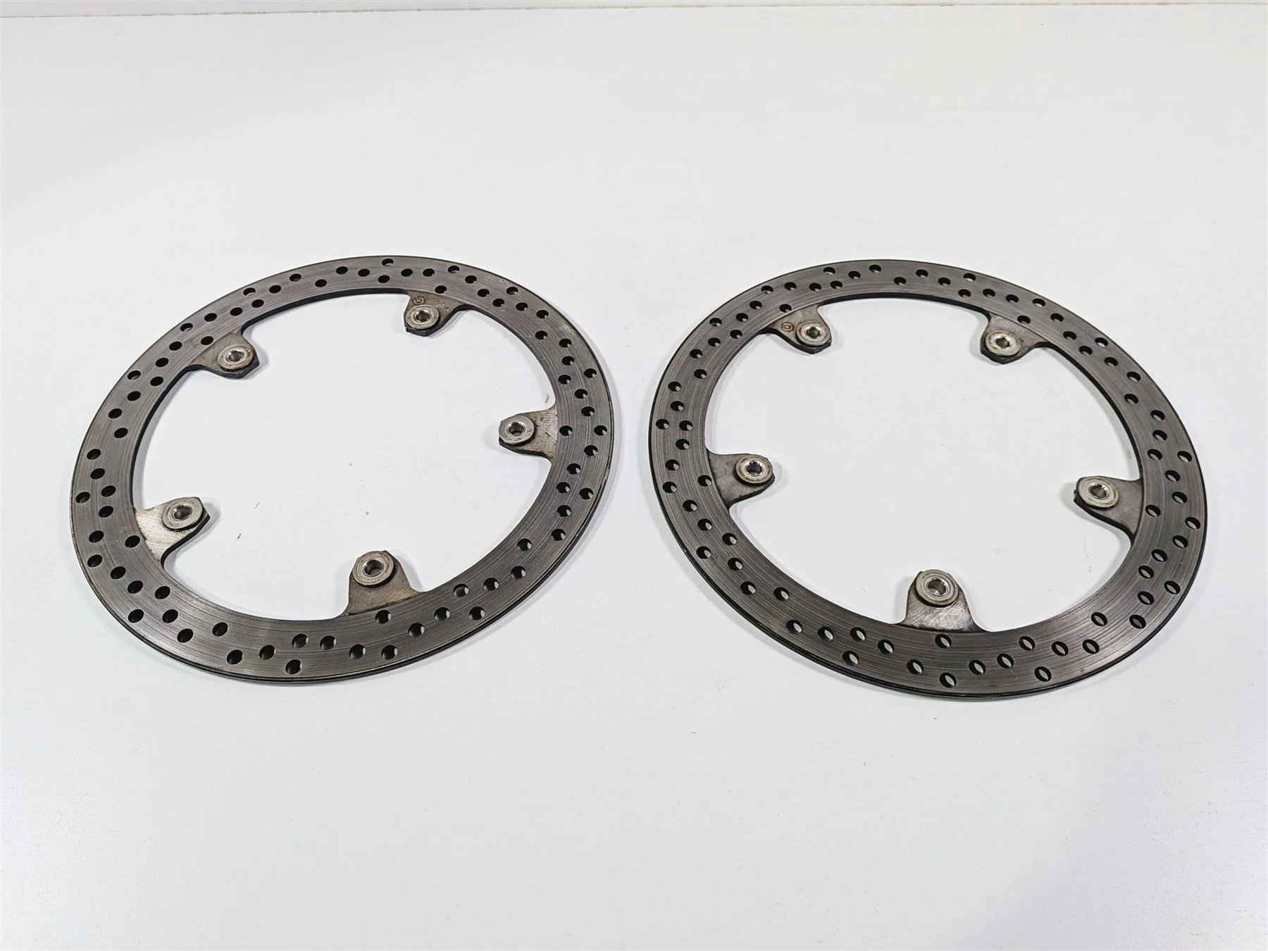 2023 BMW R nineT Scrambler K23 Brembo Front Brake Disc Set 320Mm 34118526575 - Image 7