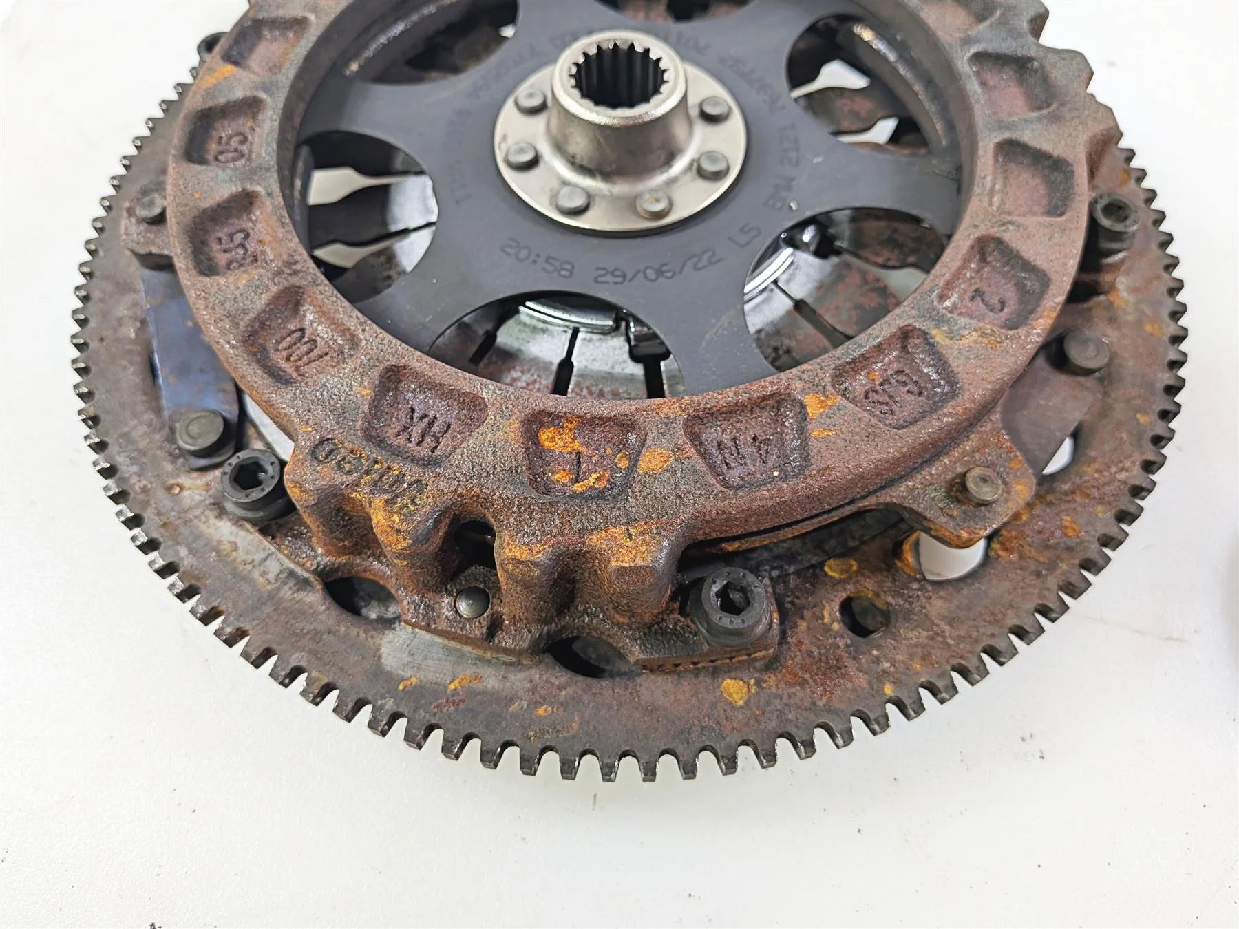 2023 BMW R nineT Scrambler K23 Clutch Friction Pressure Plate Set 21217697737 - Image 3