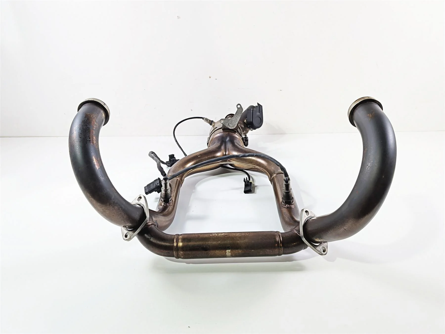 2023 BMW R nineT Scrambler K23 Exhaust Header & Servo 18519443107 18519443059 - Image 5