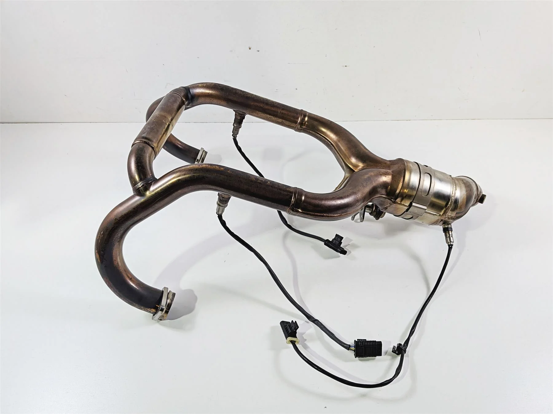 2023 BMW R nineT Scrambler K23 Exhaust Header & Servo 18519443107 18519443059 - Image 6