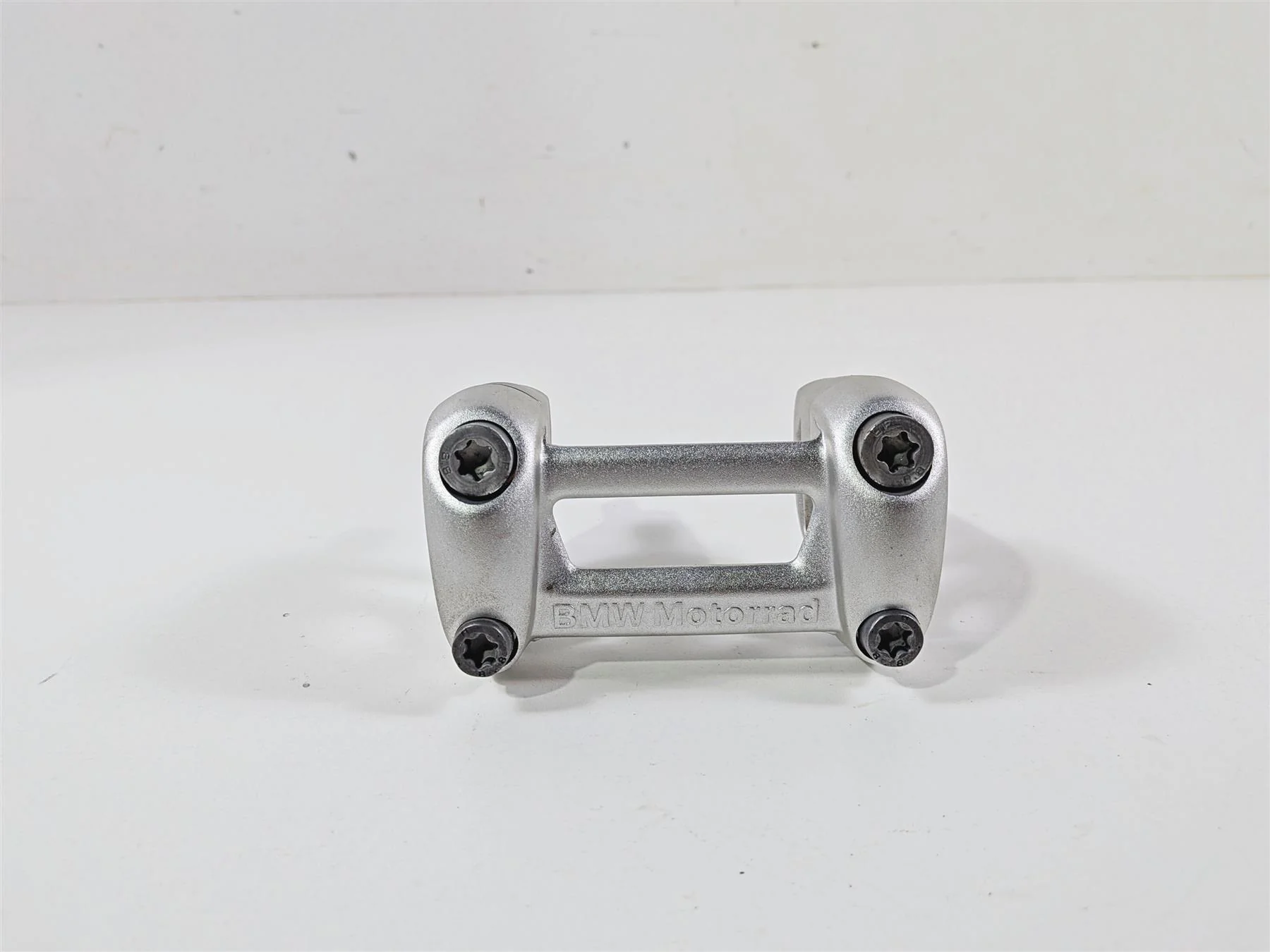 2023 BMW R nineT Scrambler K23 Stock Handlebar Riser Holder Set 32718538049 - Image 2