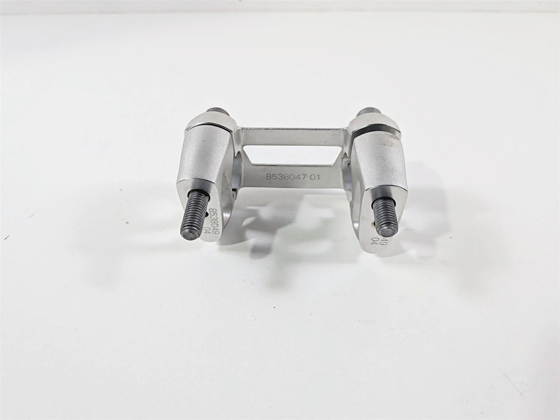 2023 BMW R nineT Scrambler K23 Stock Handlebar Riser Holder Set 32718538049 - Image 4