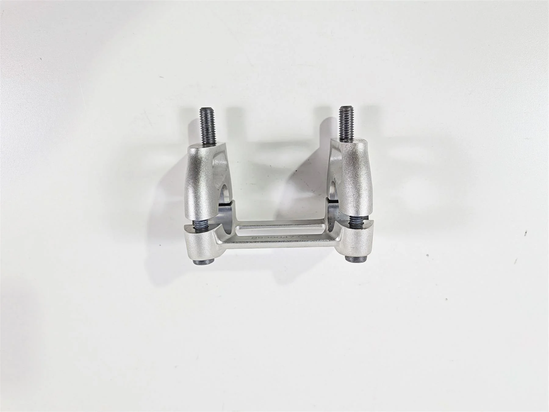 2023 BMW R nineT Scrambler K23 Stock Handlebar Riser Holder Set 32718538049 - Image 6