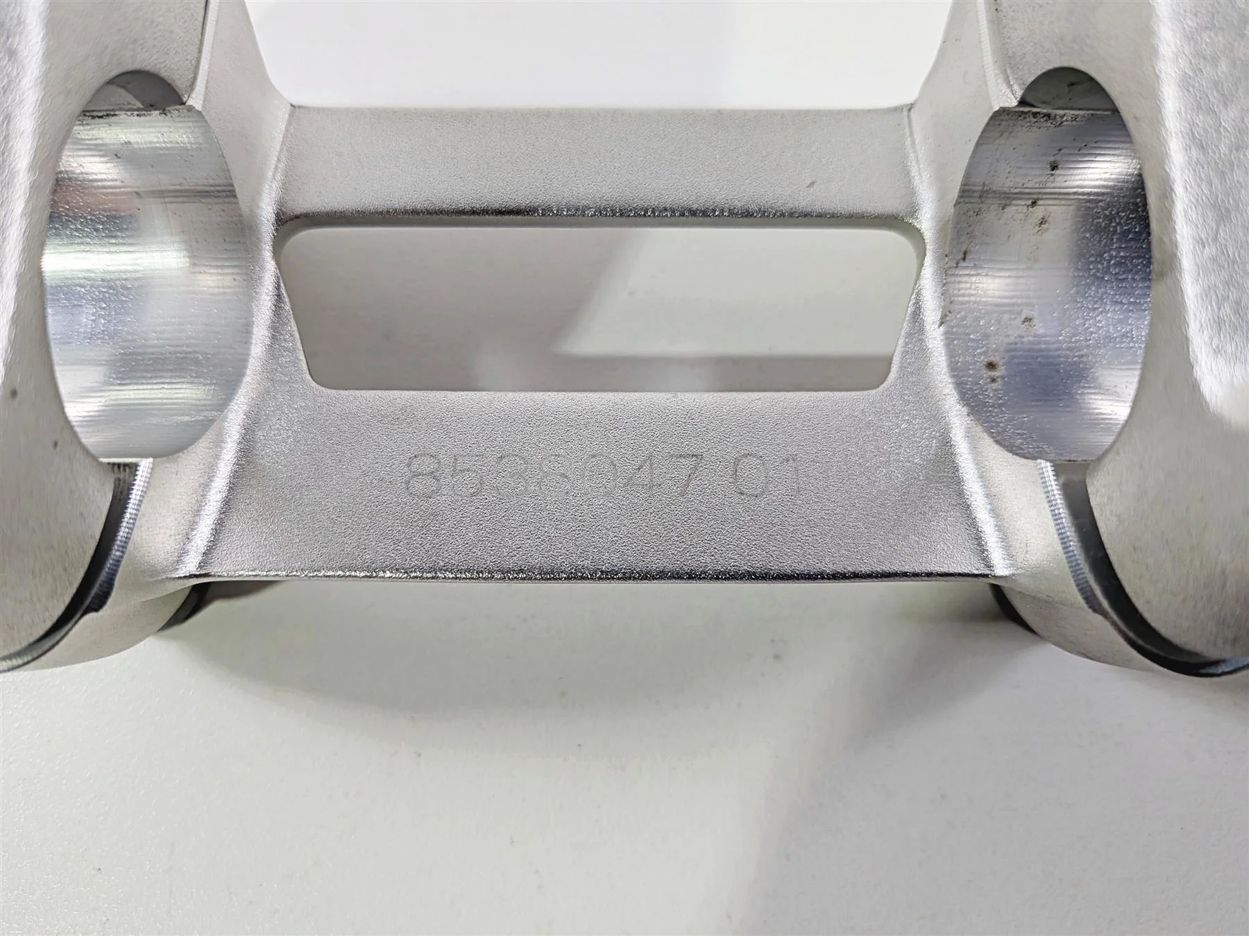 2023 BMW R nineT Scrambler K23 Stock Handlebar Riser Holder Set 32718538049 - Image 9