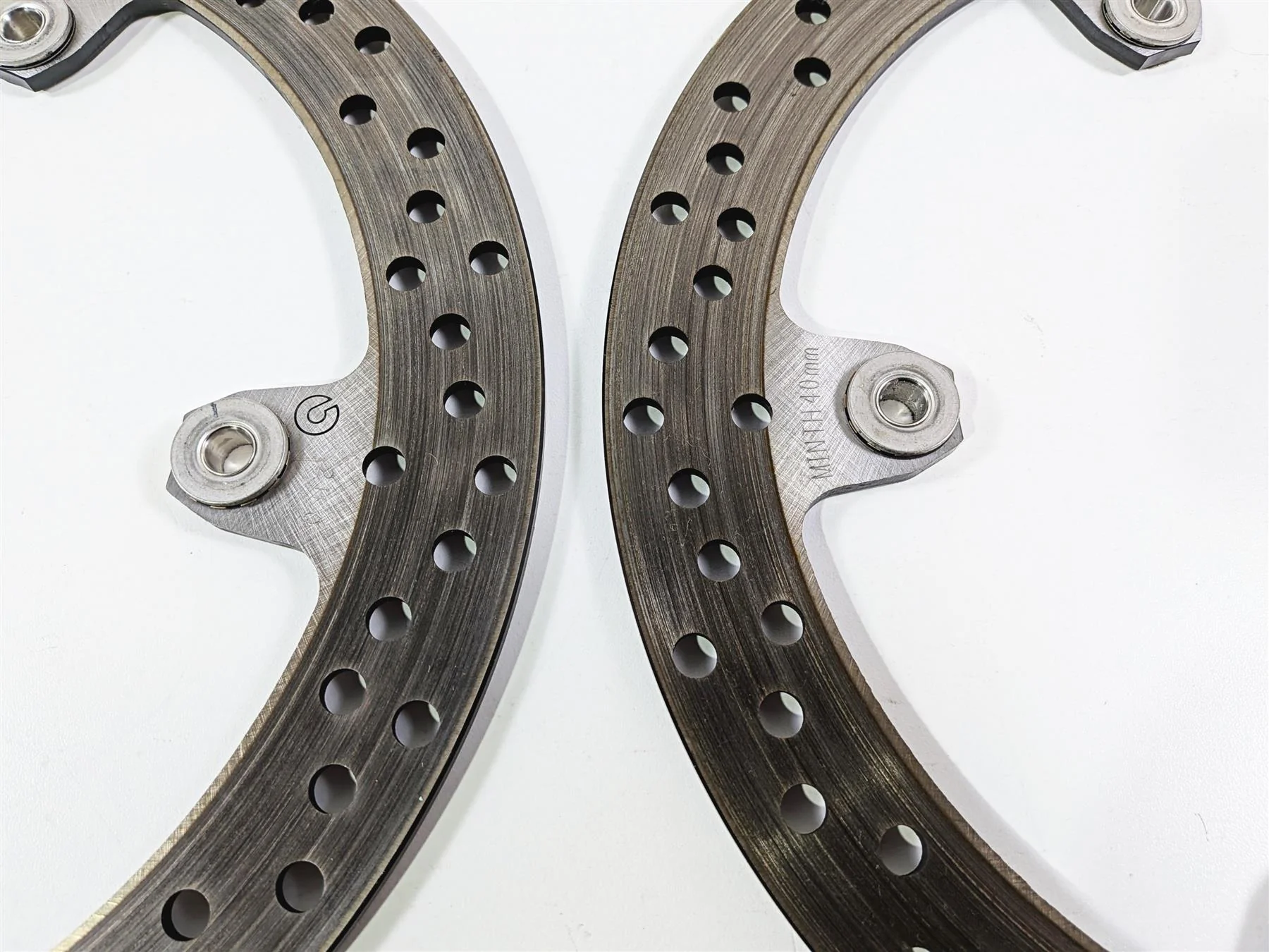 2023 BMW R1250RT RTP K52 Front Brake Rotor Disc Set 4.5mm 2K Only 34118526575 - Image 12
