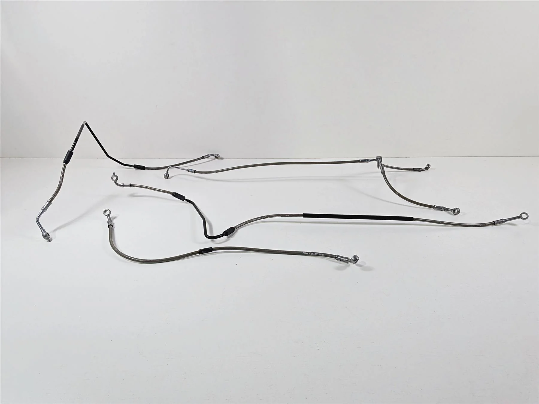 2023 BMW R1250RT RTP K52 Front Rear Abs Brake Line Set 34329443257 - Image 2