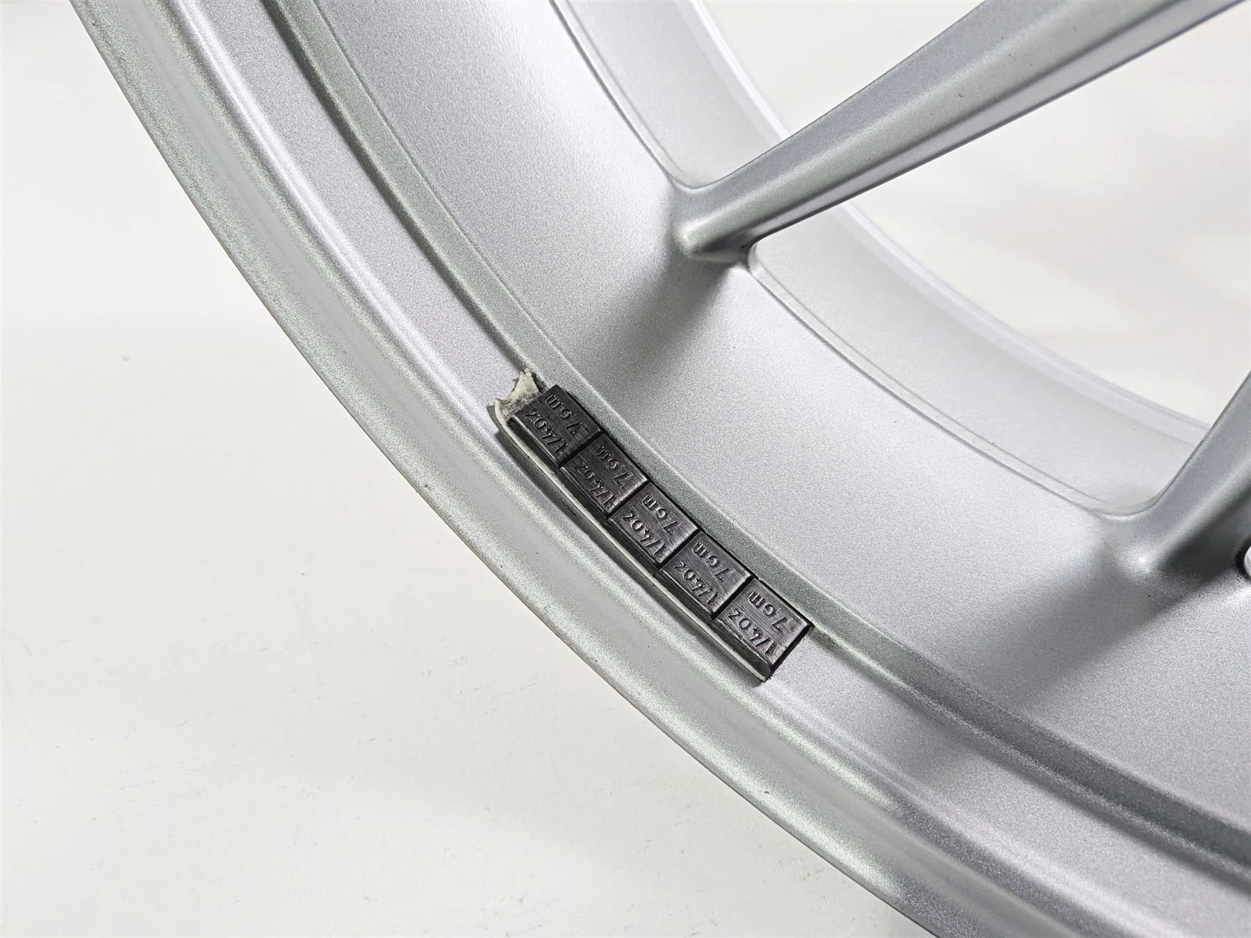 2023 BMW R1250RT RTP K52 Straight Silver Rear Wheel Rim 17x5.5 36317727235 - Image 10