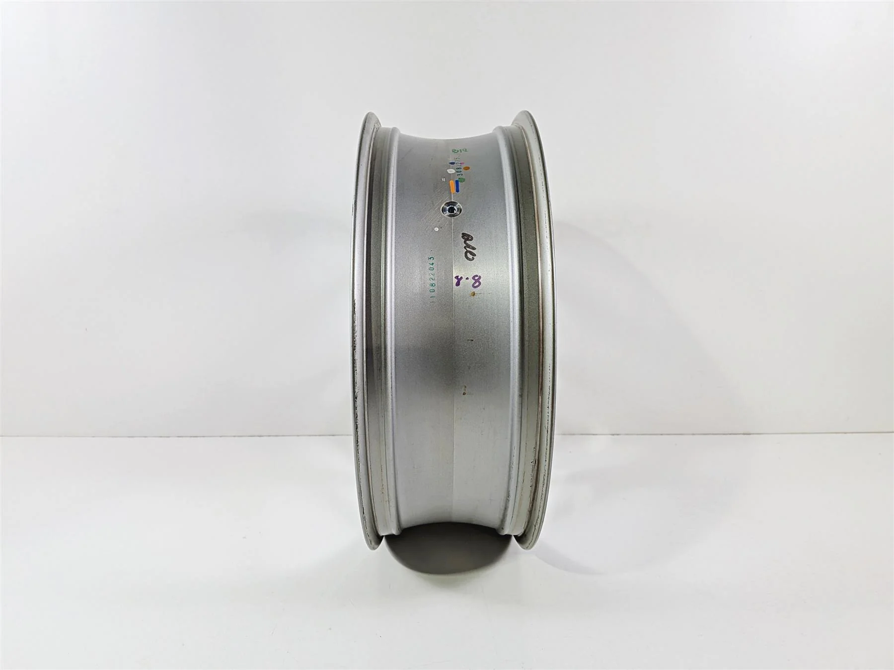 2023 BMW R1250RT RTP K52 Straight Silver Rear Wheel Rim 17x5.5 36317727235 - Image 2