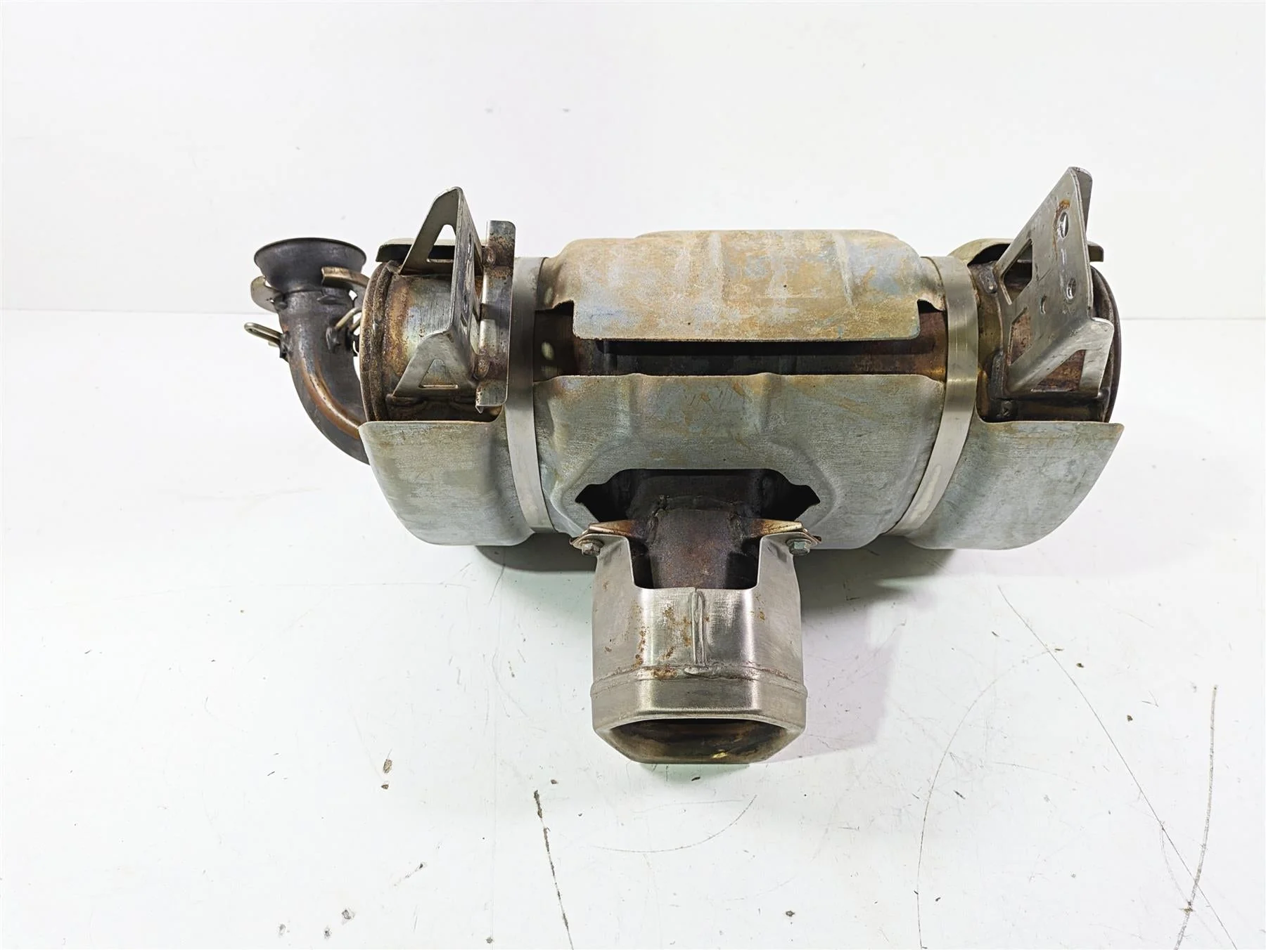 2023 Can Am Maverick X3 XMR Turbo RR Exhaust Pipe Silencer Muffler 707602781