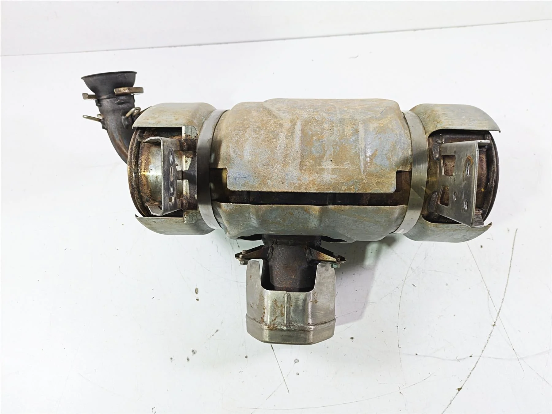 2023 Can Am Maverick X3 XMR Turbo RR Exhaust Pipe Silencer Muffler 707602781 - Image 5
