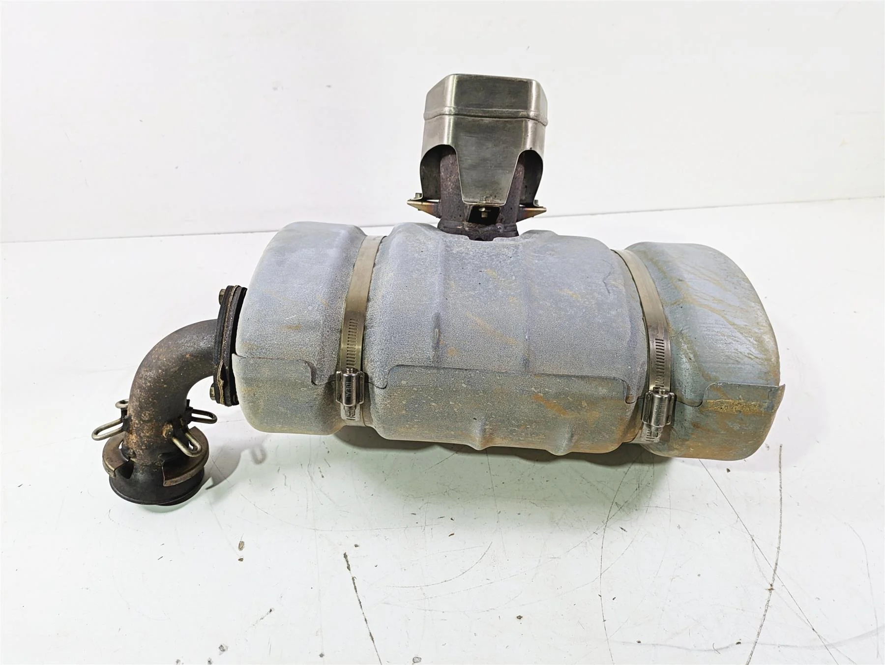 2023 Can Am Maverick X3 XMR Turbo RR Exhaust Pipe Silencer Muffler 707602781 - Image 8
