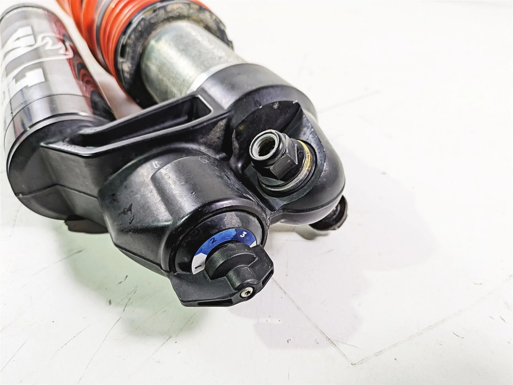 2023 Can Am Maverick X3 XMR Turbo RR Fox Right Rear Shock 64" Red 706004809 - Image 6