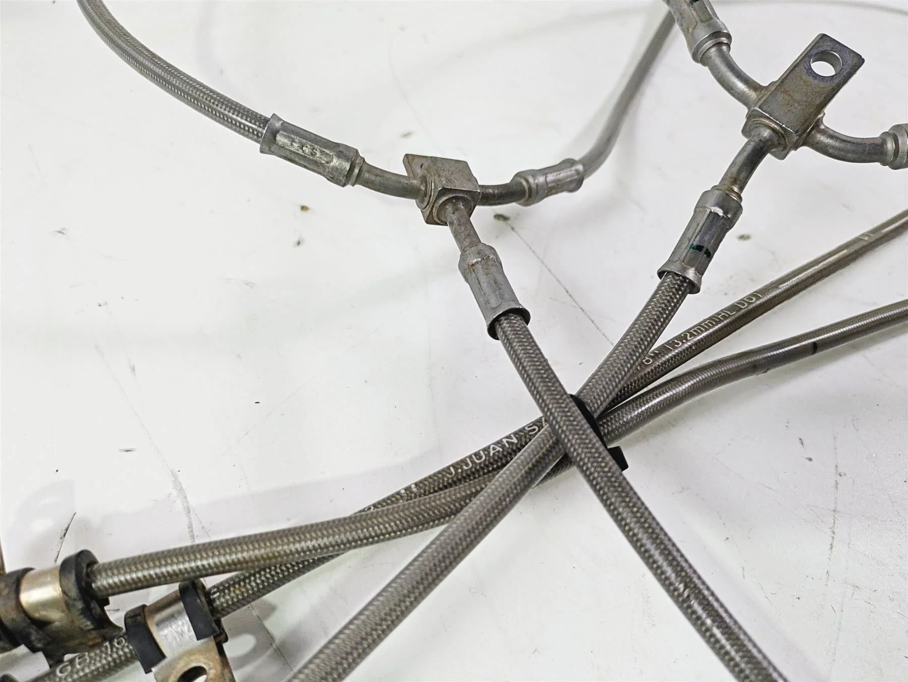 2023 Can Am Maverick X3 XMR Turbo RR Front Rear Brake Line Set 64" 705601492 - Image 10