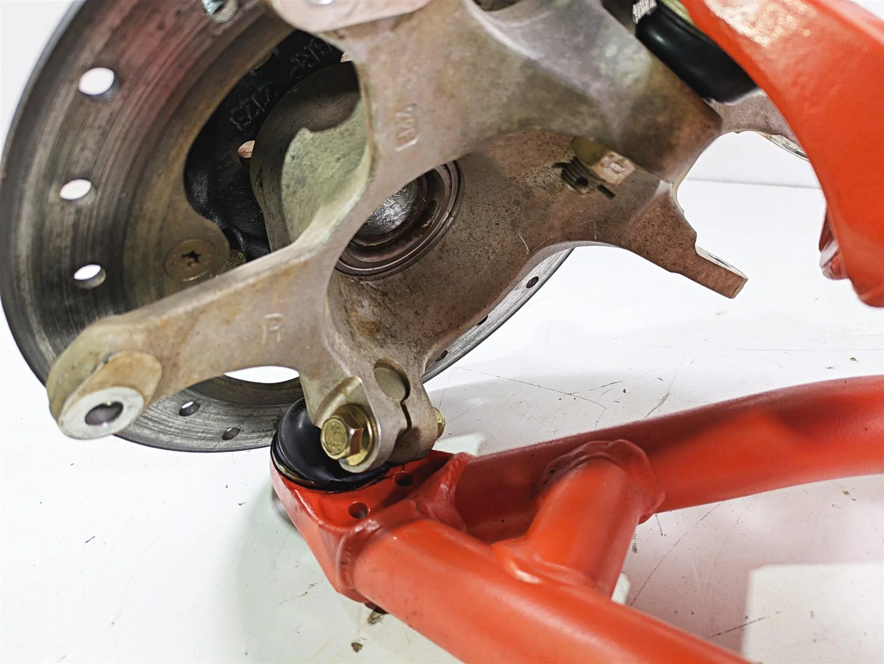2023 Can Am Maverick X3 XMR Turbo RR Front Right  Knee Assembly 64" 706204277 - Image 8