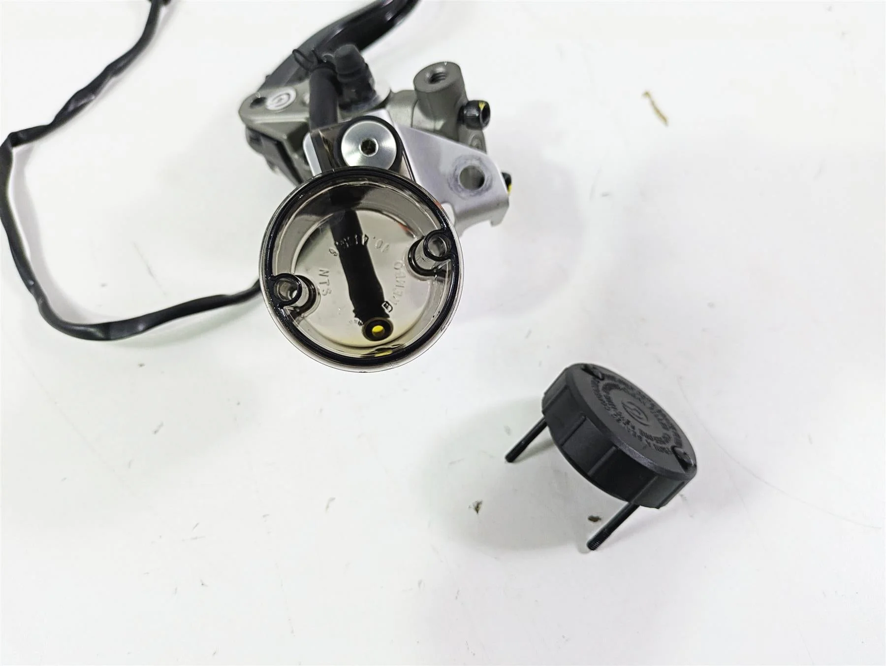 2023 Ducati Monster 937 SP Brembo Front Radial Brake Master Cylinder 62441351B - Image 12