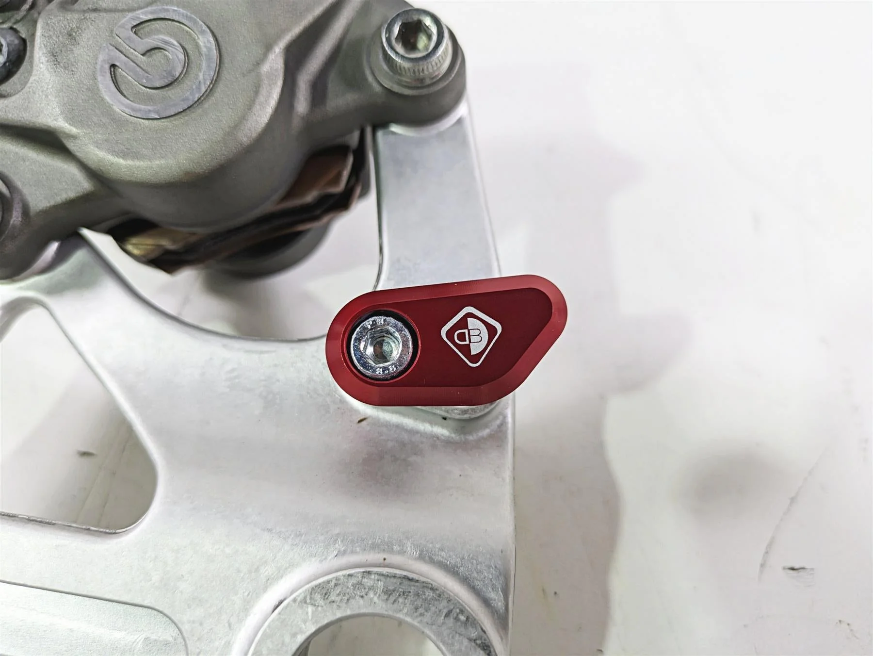 2023 Ducati Monster 937 SP Brembo Rear Brake Caliper & Bracket 61140421A - Image 6