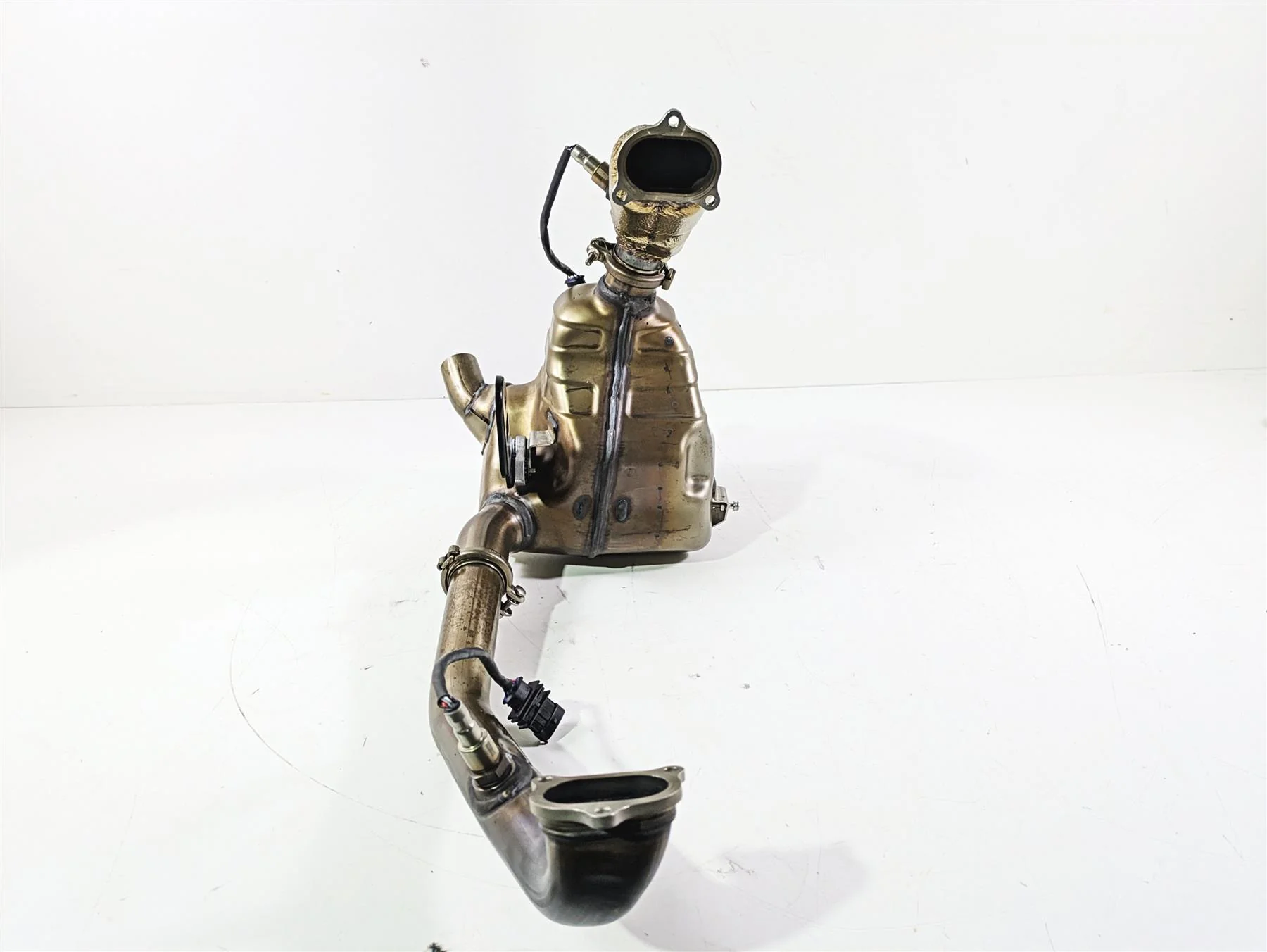 2023 Ducati Monster 937 SP Exhaust Chamber & Header Set 57212122C - Image 2
