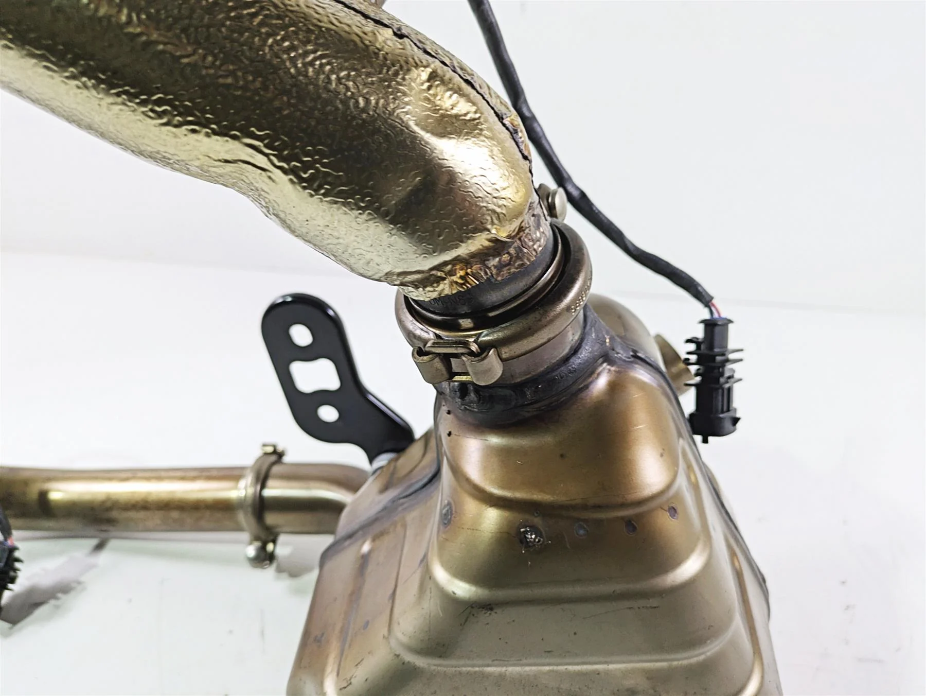2023 Ducati Monster 937 SP Exhaust Chamber & Header Set 57212122C - Image 9