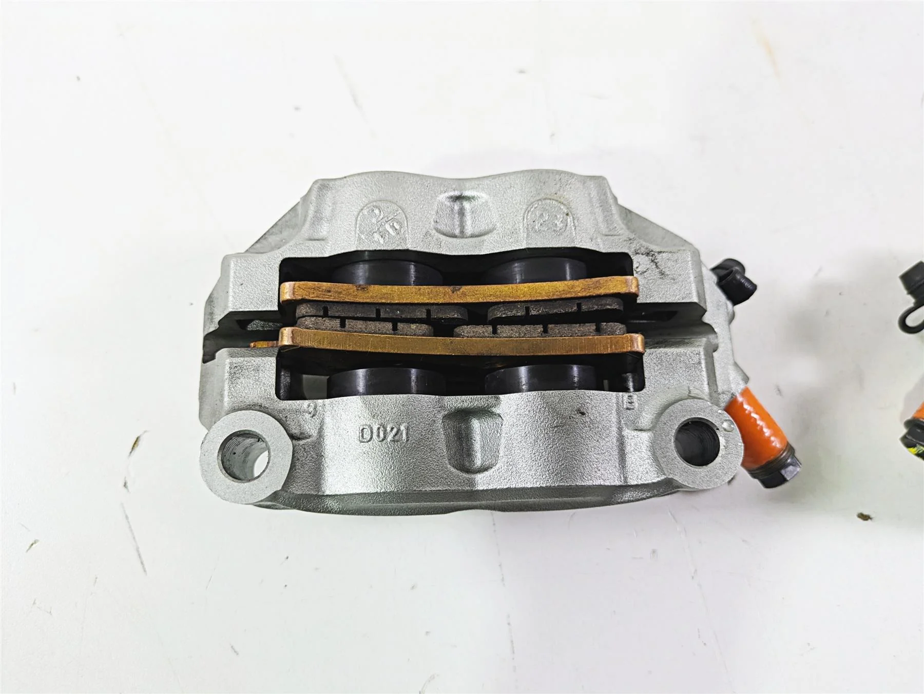 2023 Ducati Monster 937 SP Front Brembo Brake Caliper Set 61042161A 61042171A - Image 11