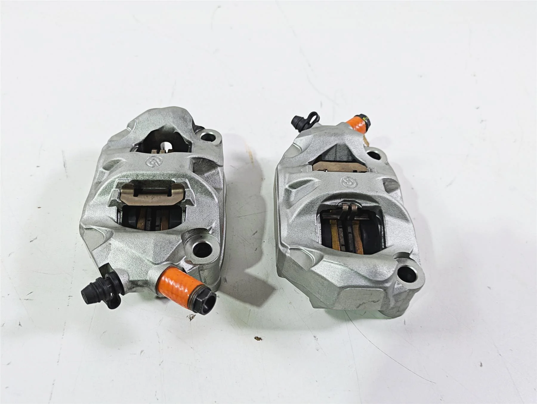 2023 Ducati Monster 937 SP Front Brembo Brake Caliper Set 61042161A 61042171A - Image 7