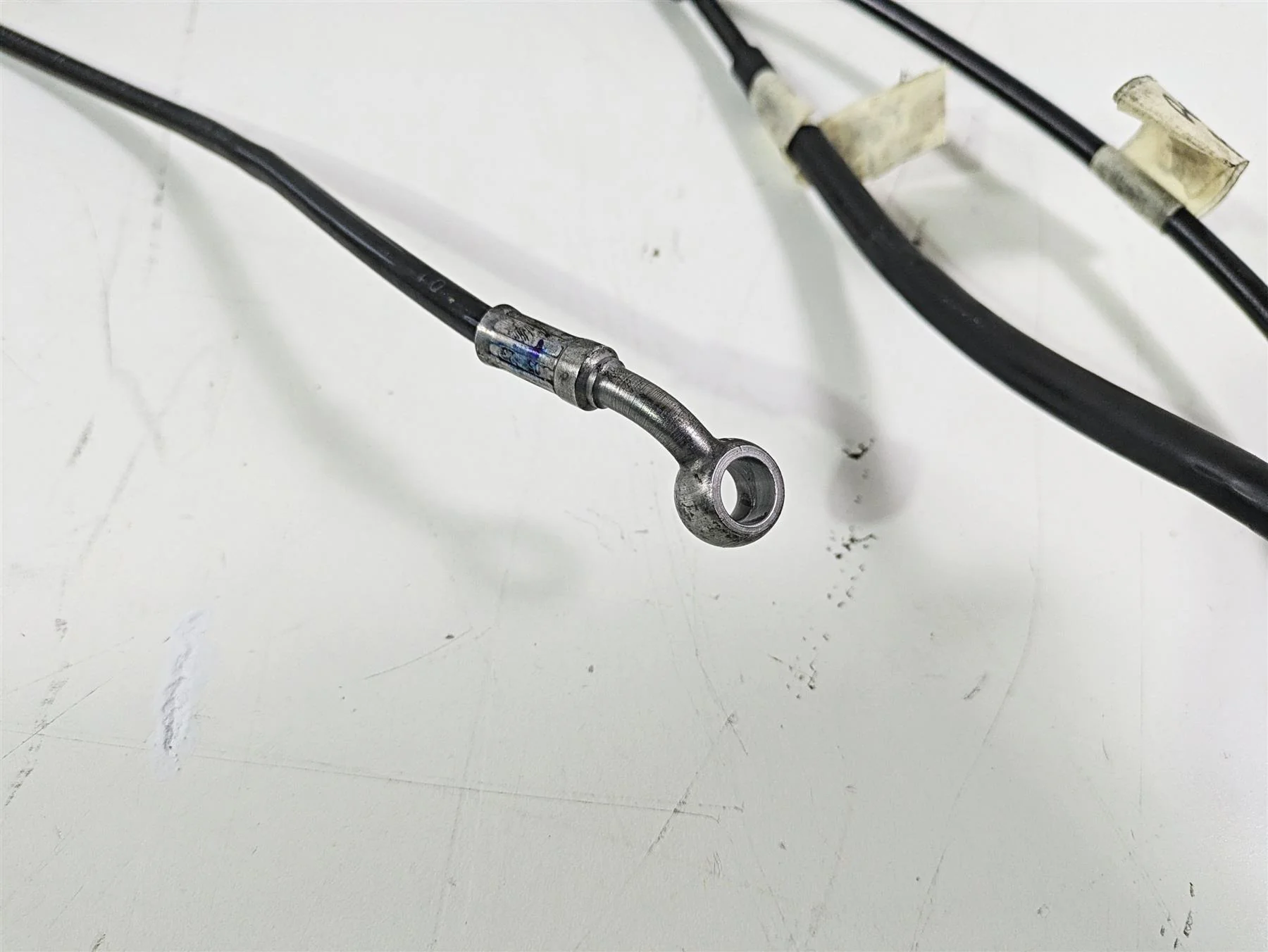 2023 Ducati Monster 937 SP Front Rear Abs Brake Line Set 61811714B 61911682C - Image 3