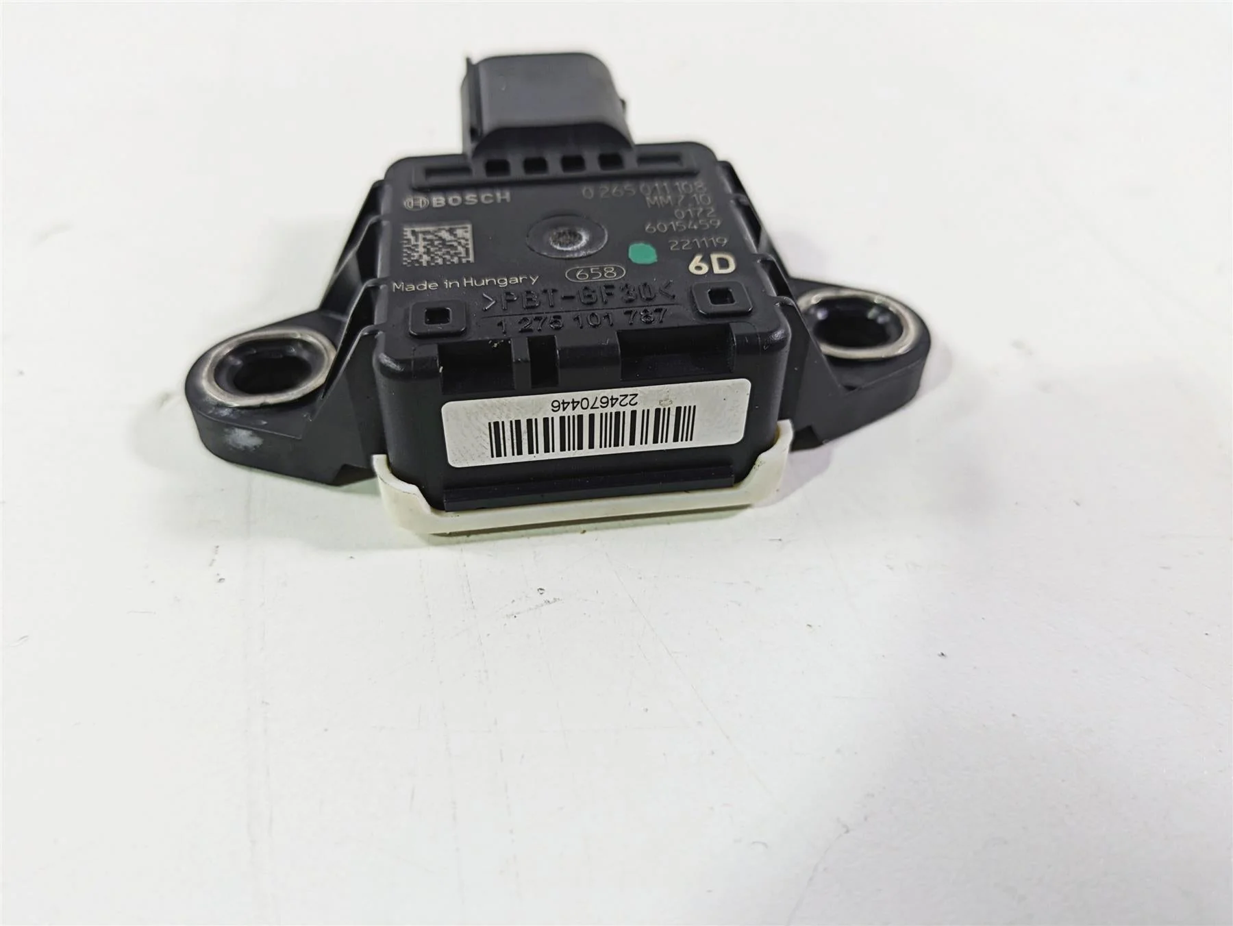 2023 Ducati Monster 937 SP Lean Angle Fall Sensor Bosch 38540093B - Image 6
