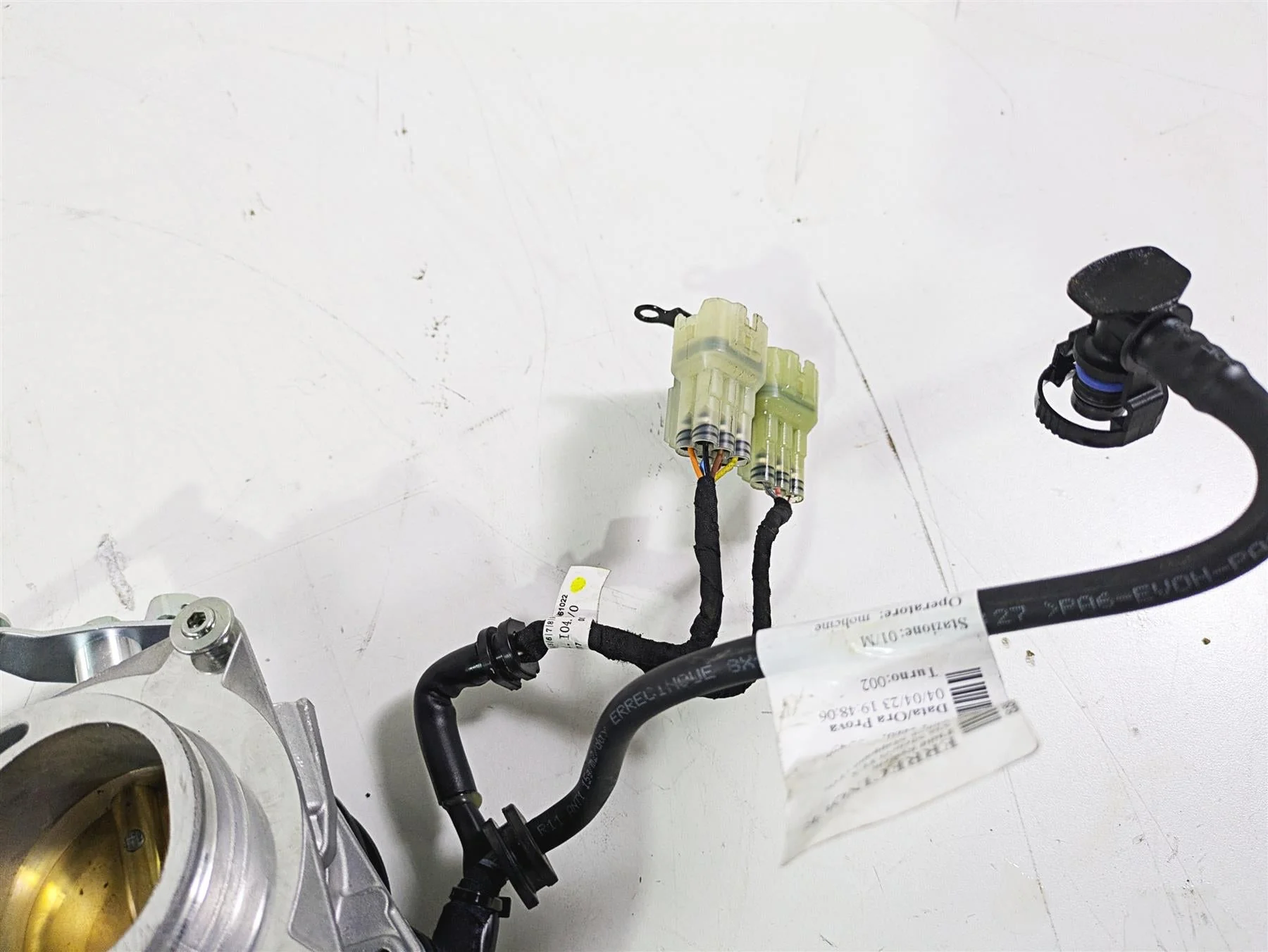 2023 Ducati Monster 937 SP Mikuni Throttle Body Bodies Set 28240932A - Image 10