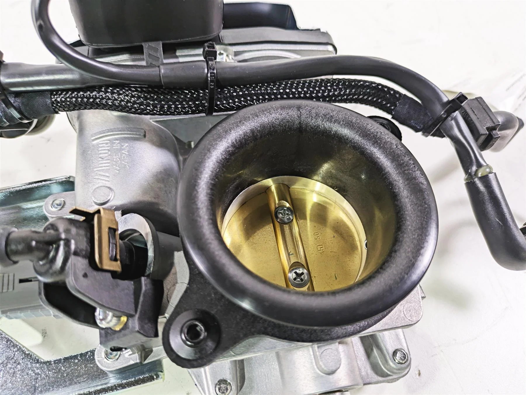 2023 Ducati Monster 937 SP Mikuni Throttle Body Bodies Set 28240932A - Image 4