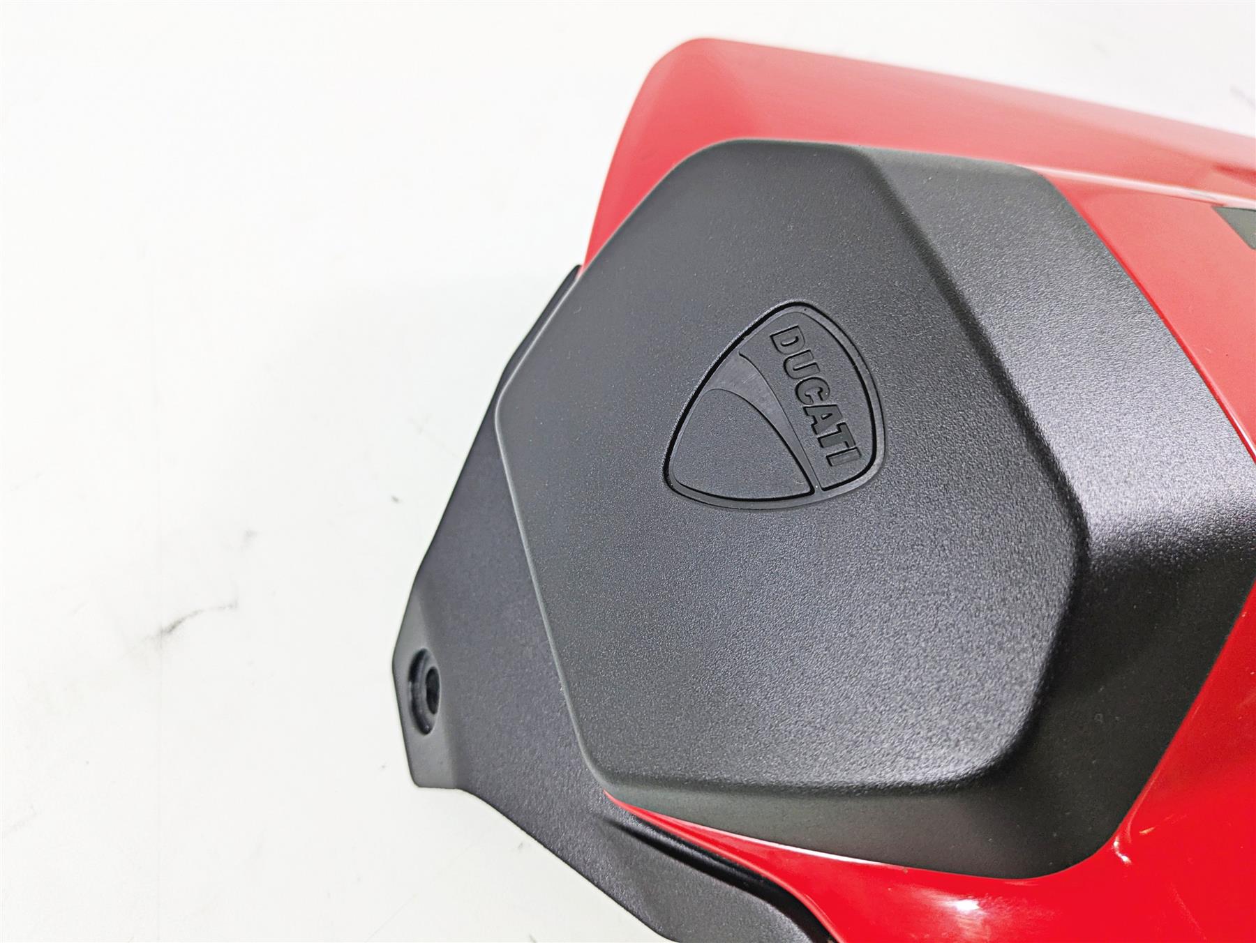 2023 Ducati Monster 937 SP Rear Passenger Seat Cover Cowl Red 24727071AD - Image 6
