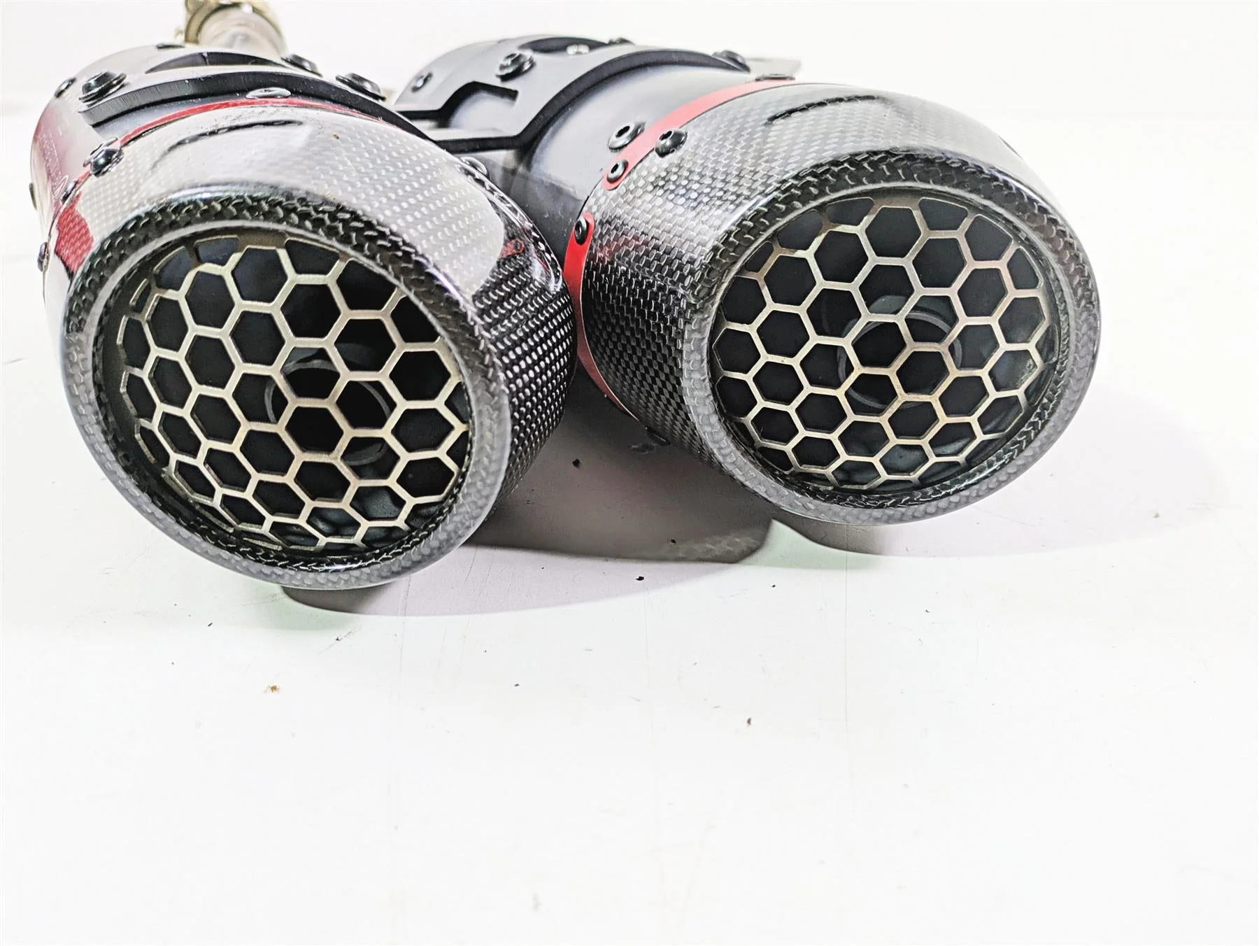 2023 Ducati Monster 937 SP Termignoni Exhaust Muffler & Heat Shield 96413592BA - Image 10