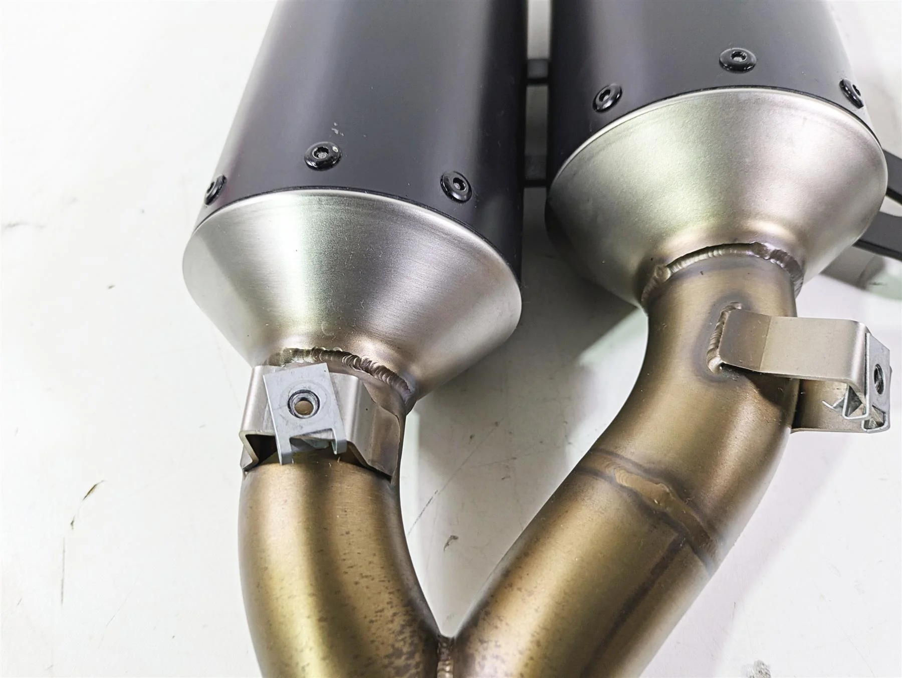 2023 Ducati Monster 937 SP Termignoni Exhaust Muffler & Heat Shield 96413592BA - Image 6