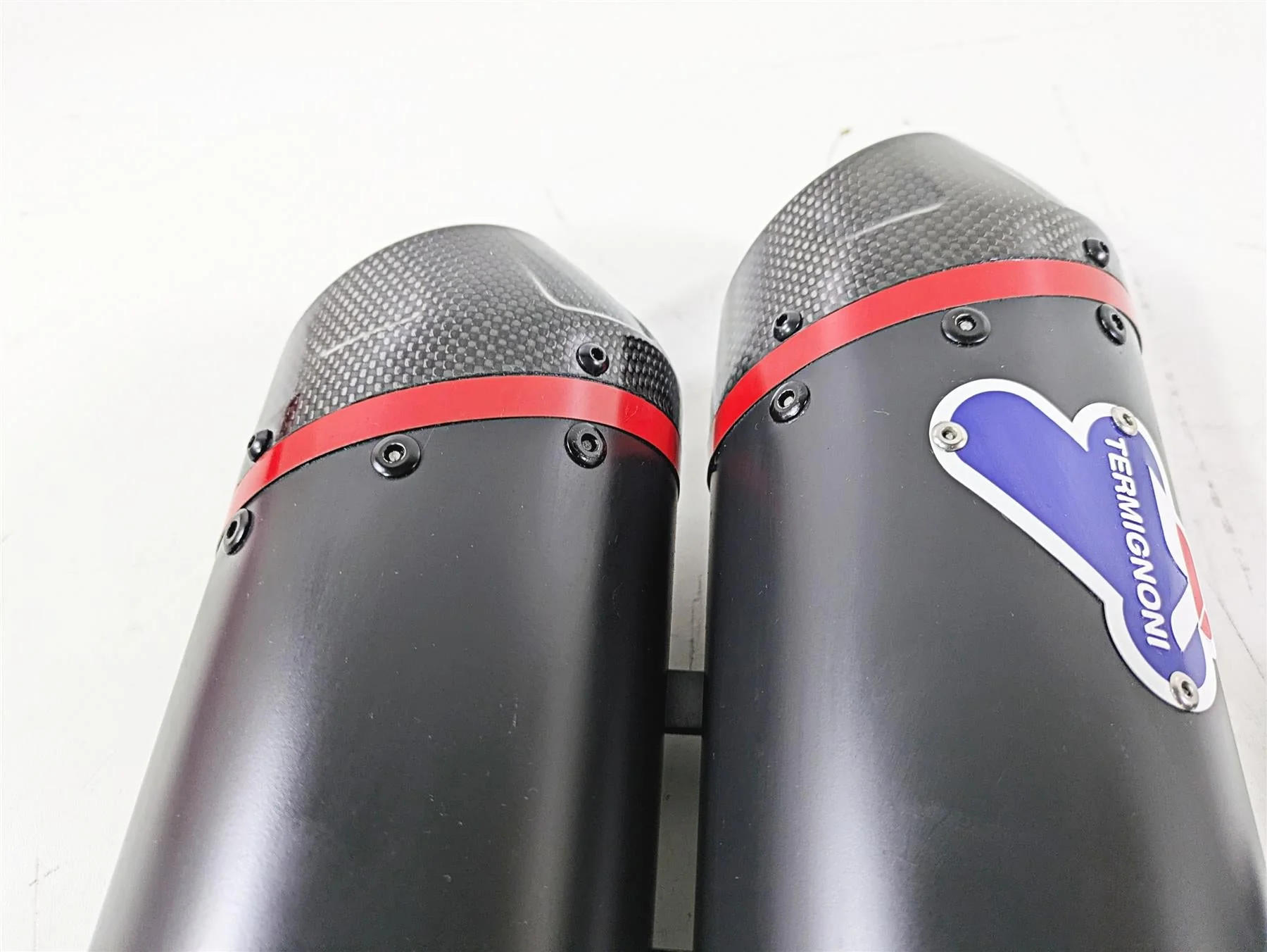 2023 Ducati Monster 937 SP Termignoni Exhaust Muffler & Heat Shield 96413592BA - Image 7