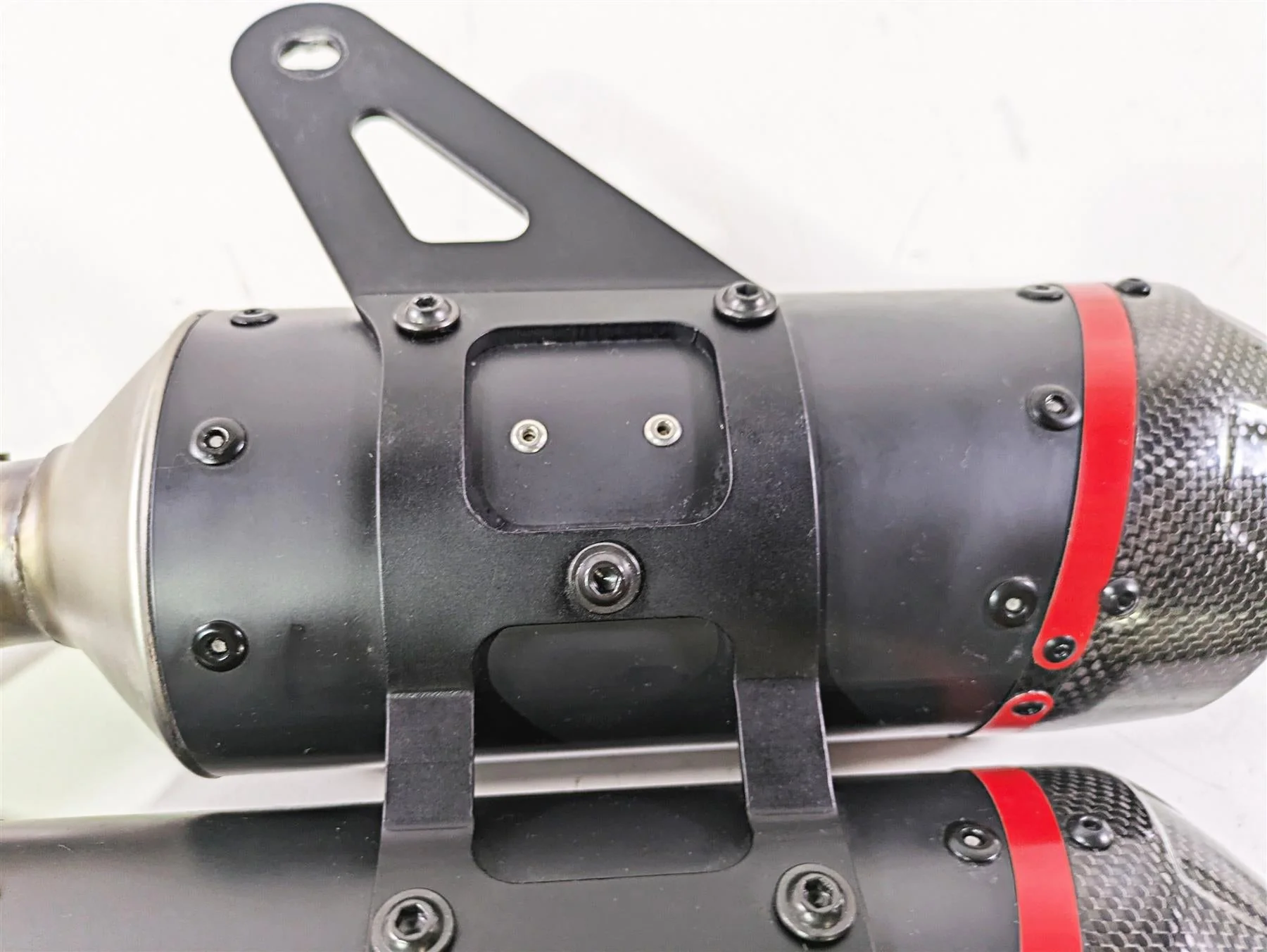 2023 Ducati Monster 937 SP Termignoni Exhaust Muffler & Heat Shield 96413592BA - Image 9