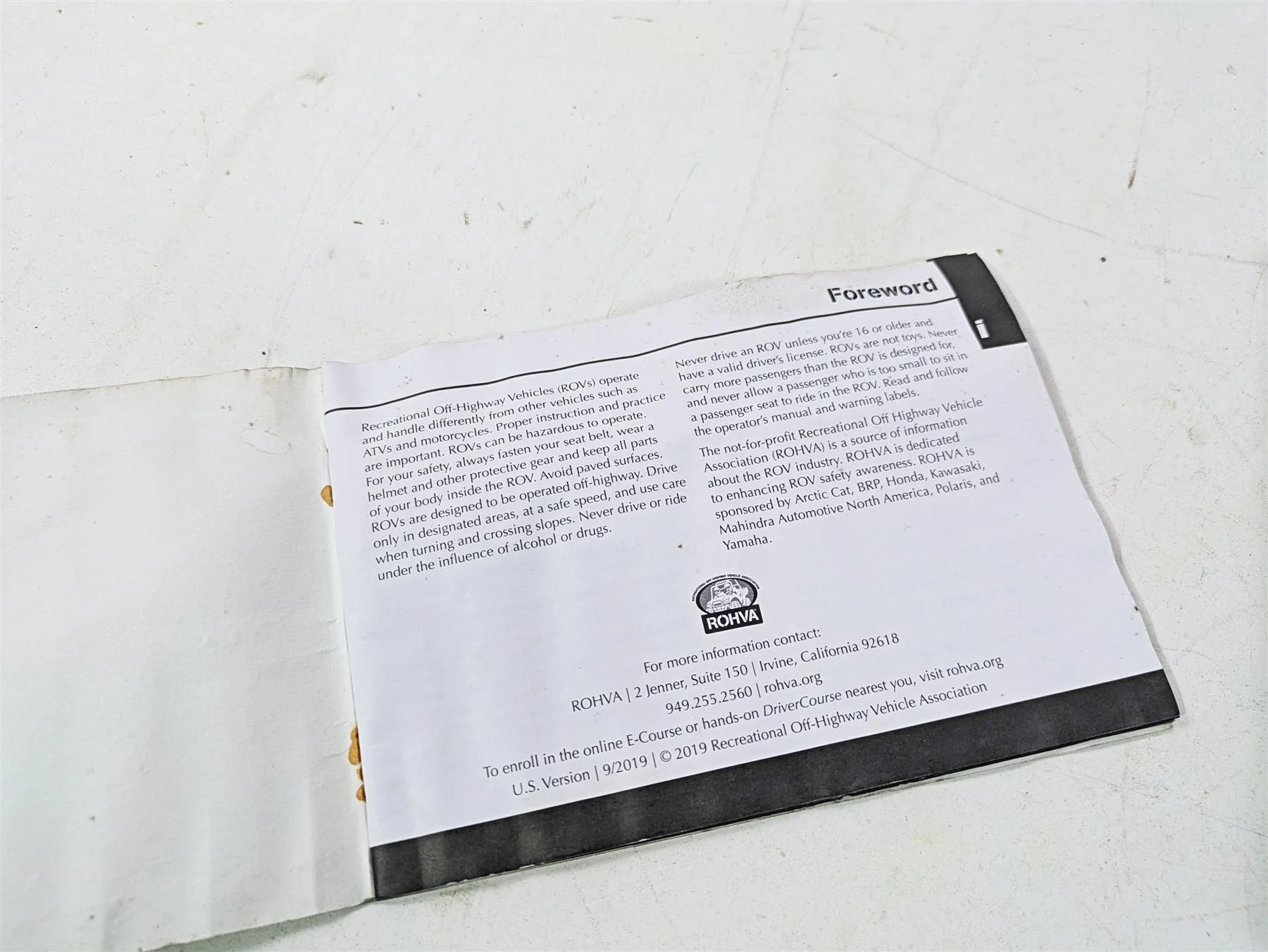 2023 Honda Talon SXS1000 S2R Owners Manual Booklet & Tips Guide 00X31-HL6-6410 - Image 9