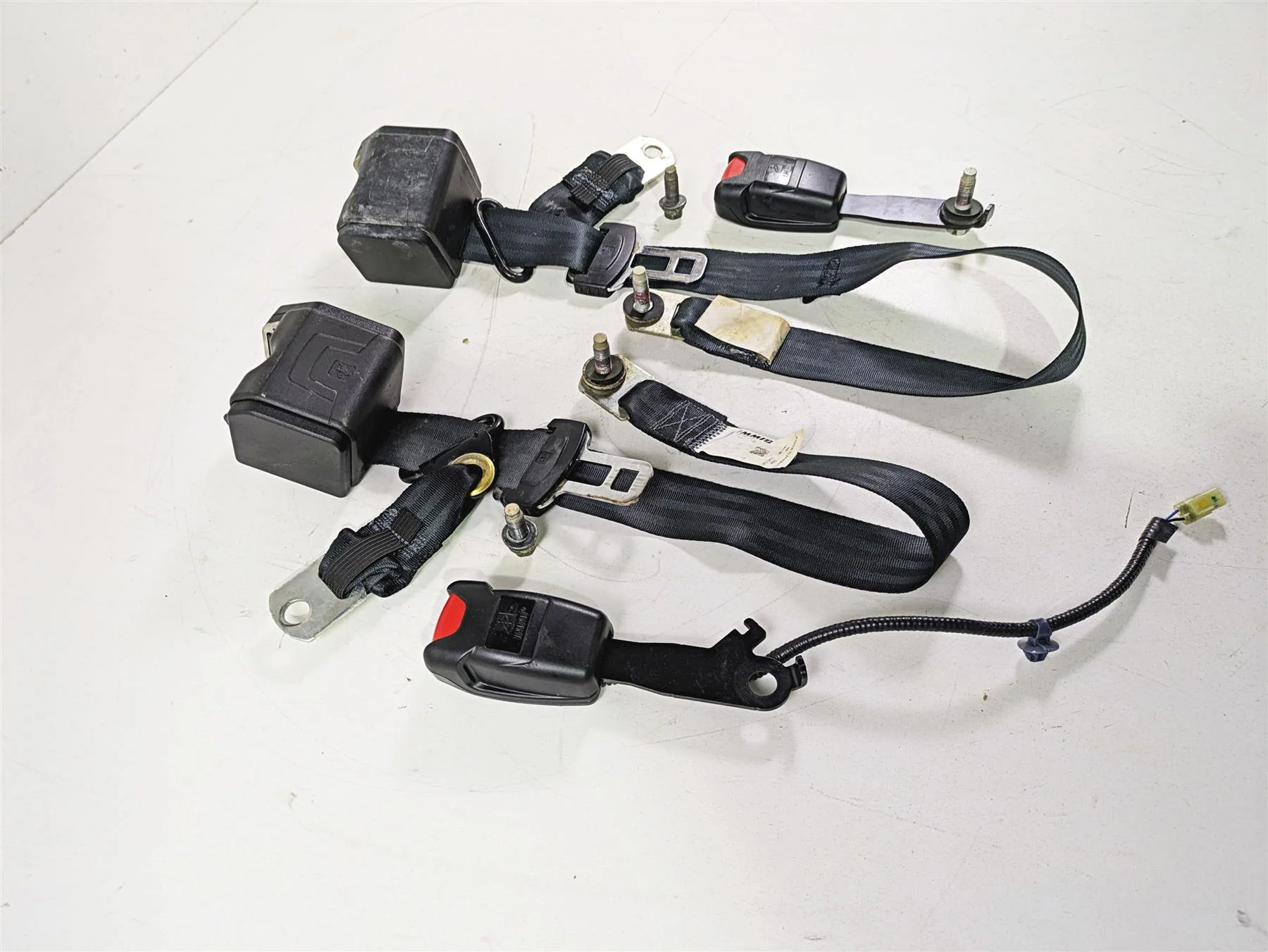 2023 Honda Talon SXS1000 S2R Seat Belt Buckle Set 77610-HL6-A01 77660-HL6-A01 - Image 2