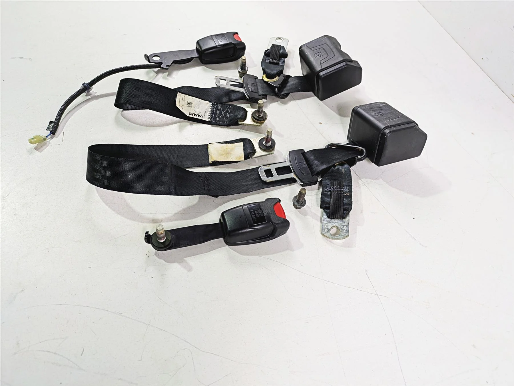 2023 Honda Talon SXS1000 S2R Seat Belt Buckle Set 77610-HL6-A01 77660-HL6-A01 - Image 3