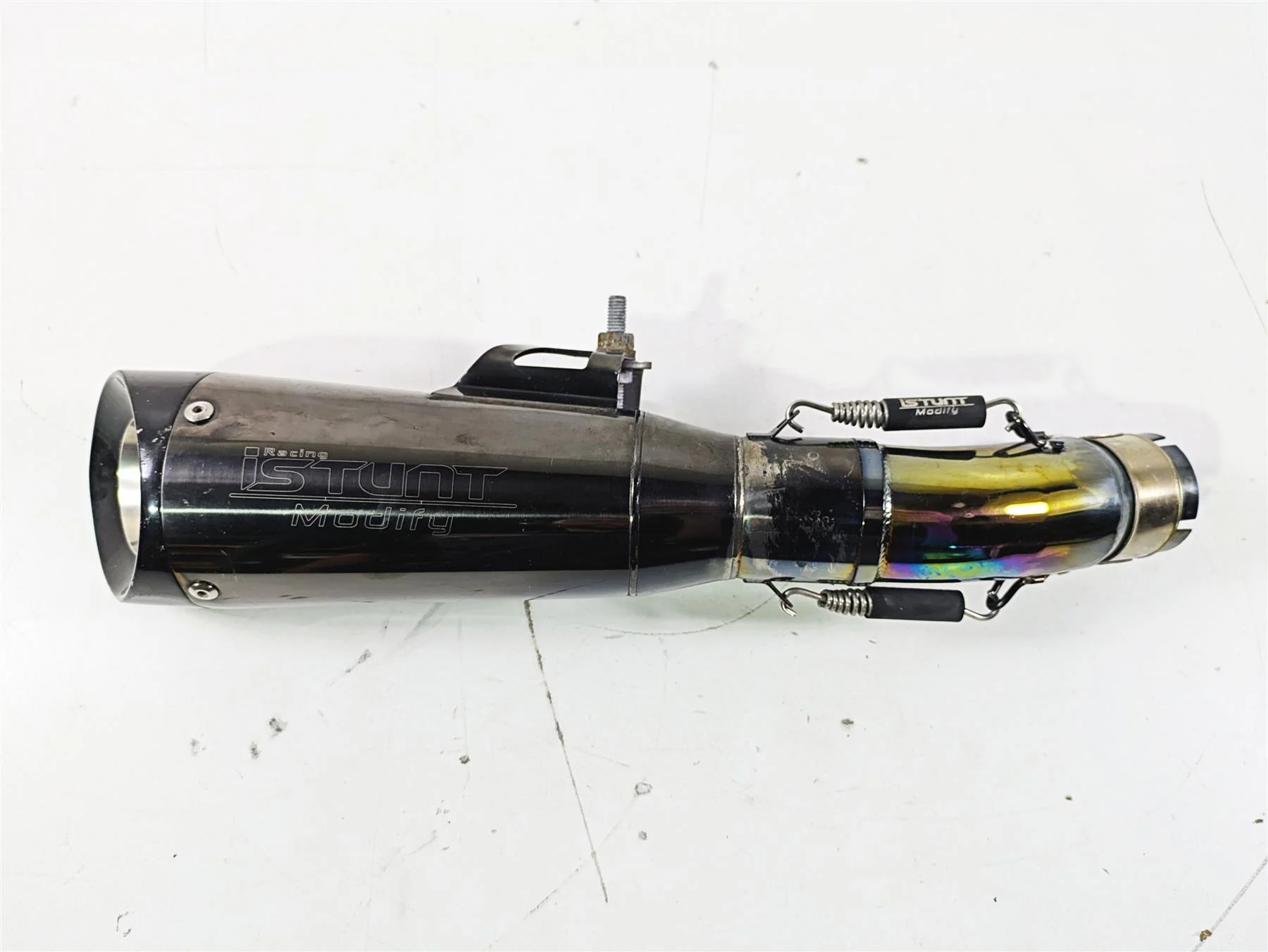 2023 Kawasaki EX400 Ninja IStunt Modify Exhaust SlipOn Muffer Pipe