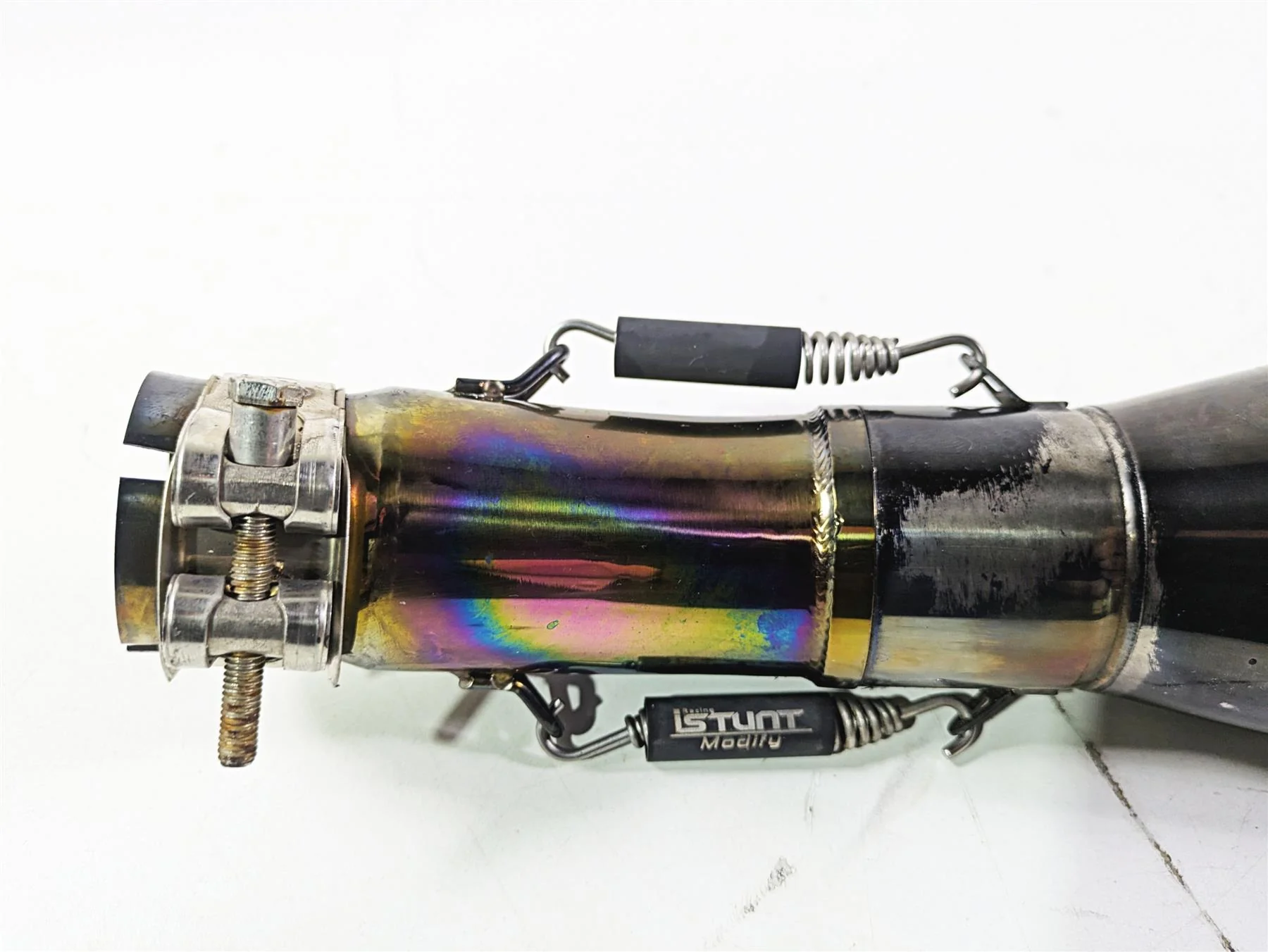 2023 Kawasaki EX400 Ninja IStunt Modify Exhaust SlipOn Muffer Pipe - Image 10
