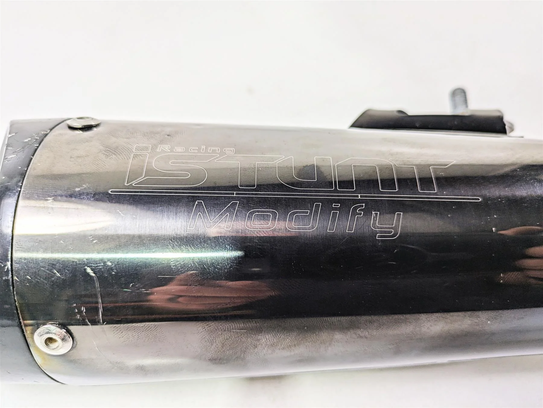 2023 Kawasaki EX400 Ninja IStunt Modify Exhaust SlipOn Muffer Pipe - Image 12