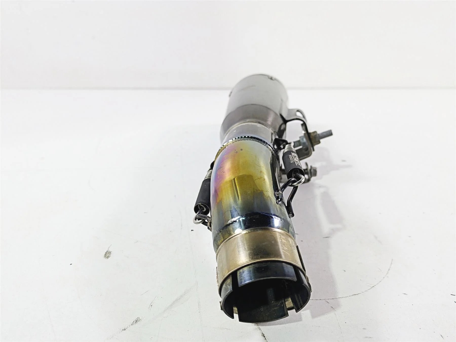 2023 Kawasaki EX400 Ninja IStunt Modify Exhaust SlipOn Muffer Pipe - Image 7