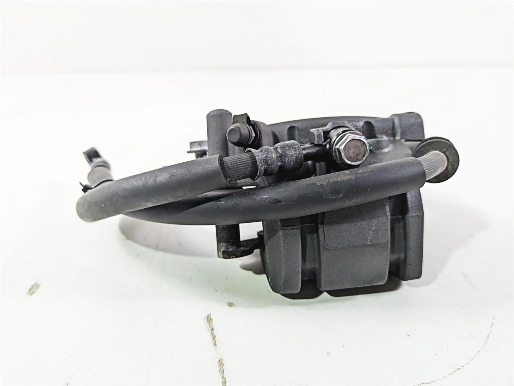 2023 Kawasaki EX400 Ninja Nissin Front Brake Caliper + Line 43080-0244-DJ - Image 4
