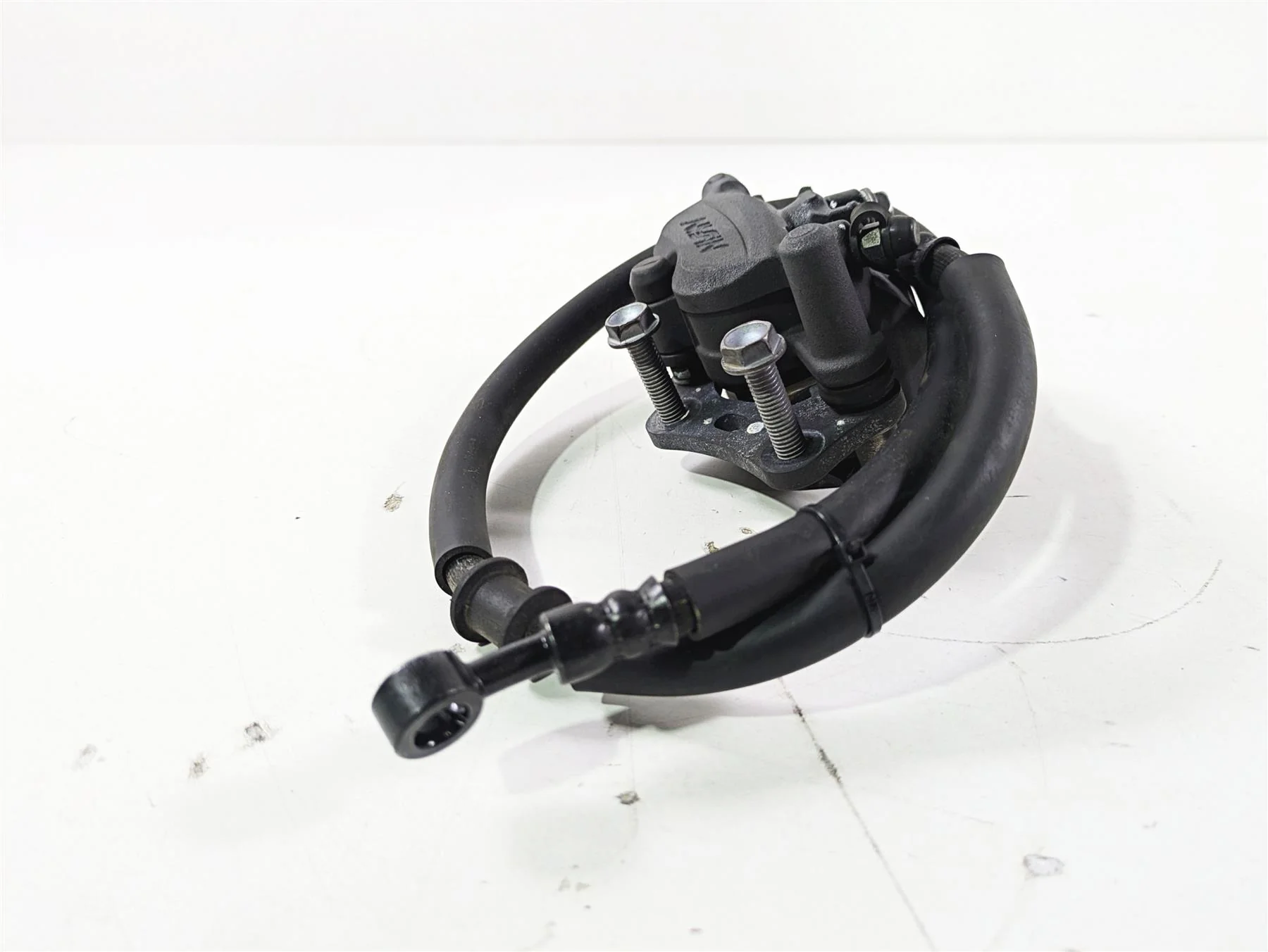 2023 Kawasaki EX400 Ninja Nissin Front Brake Caliper + Line 43080-0244-DJ - Image 5