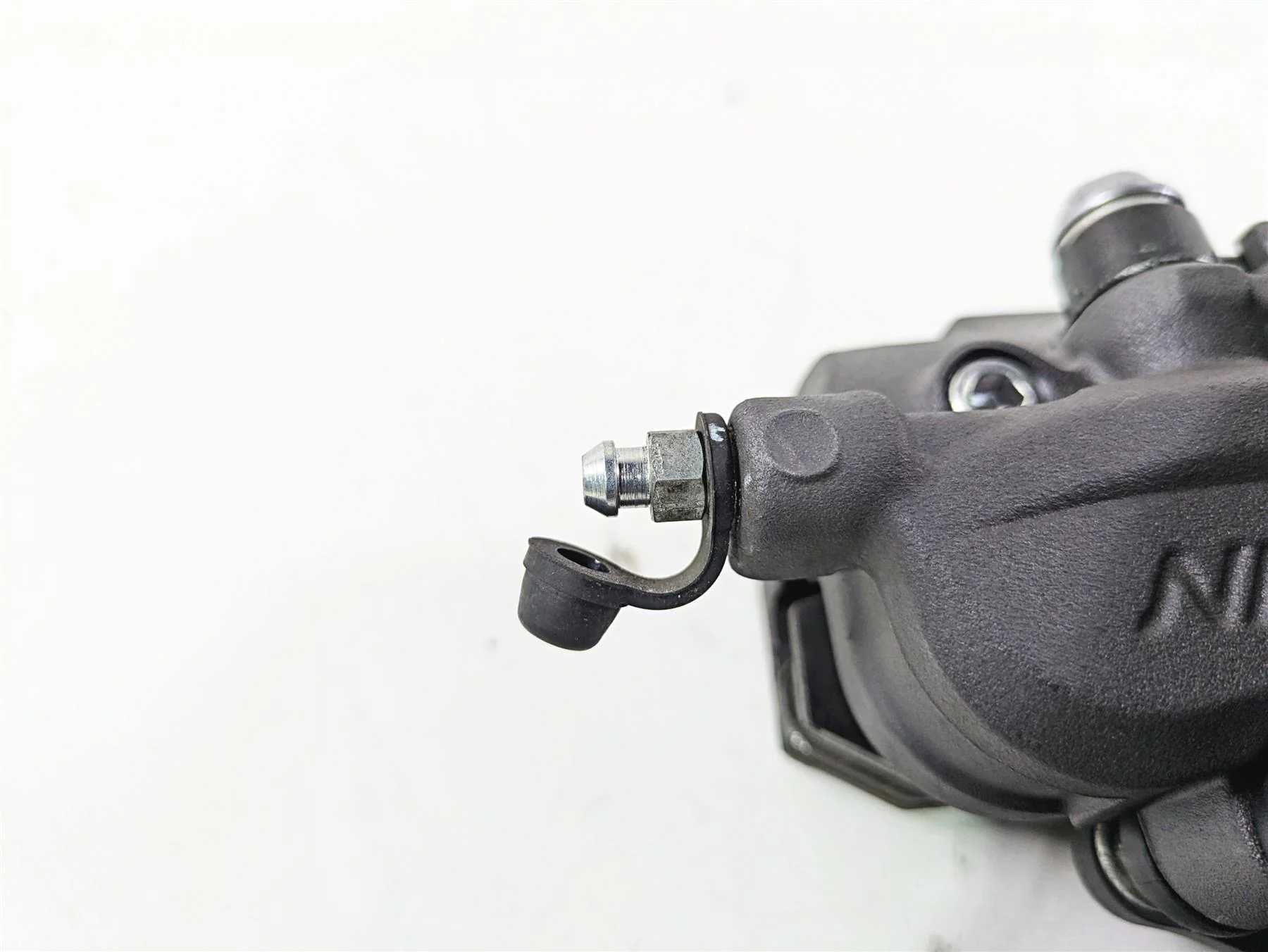 2023 Kawasaki EX400 Ninja Nissin Rear Brake Caliper & Line 43080-0245-DJ - Image 6