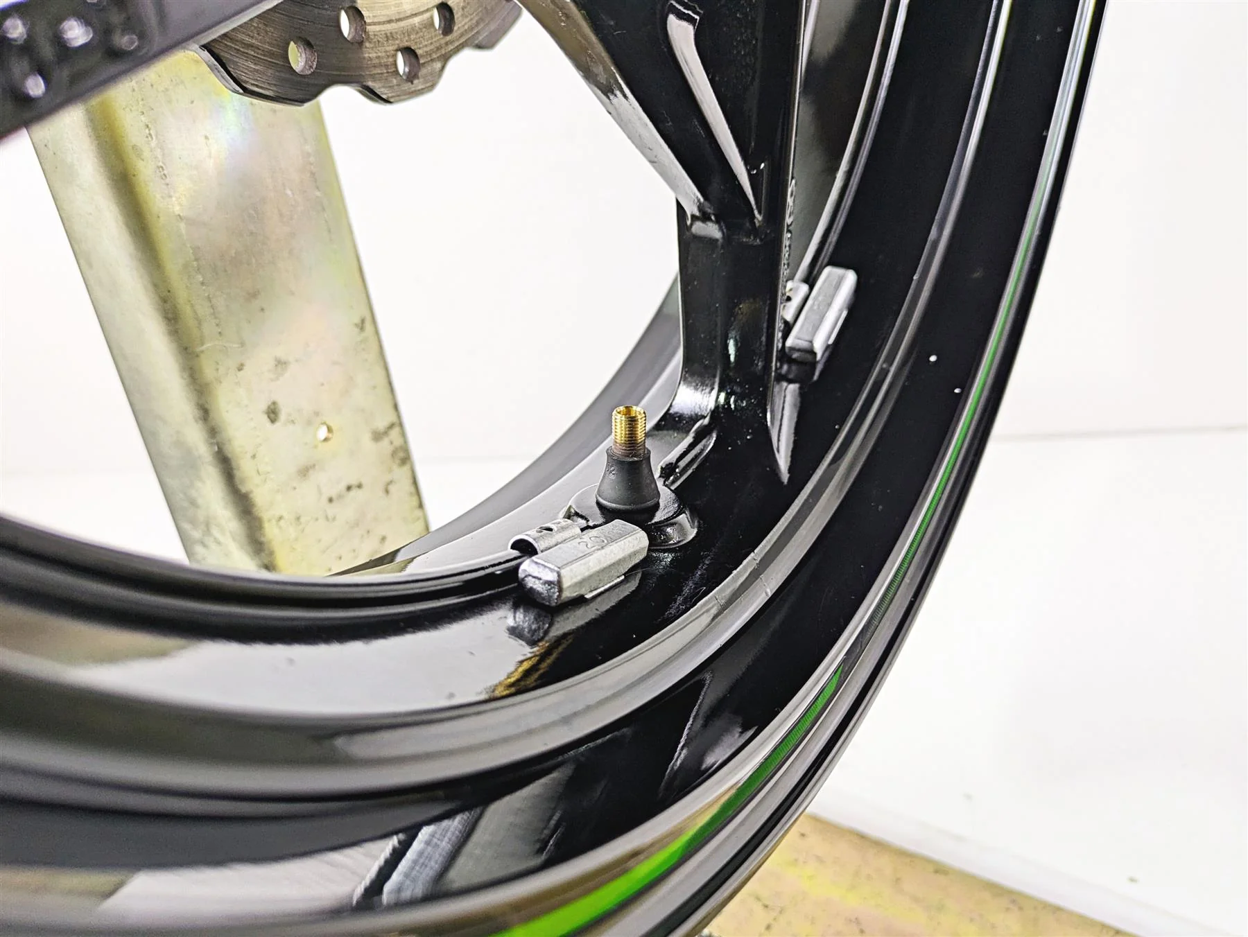 2023 Kawasaki EX400 Ninja Straight 17x4 Rear Wheel Rim 41073-0753-QT - Image 6