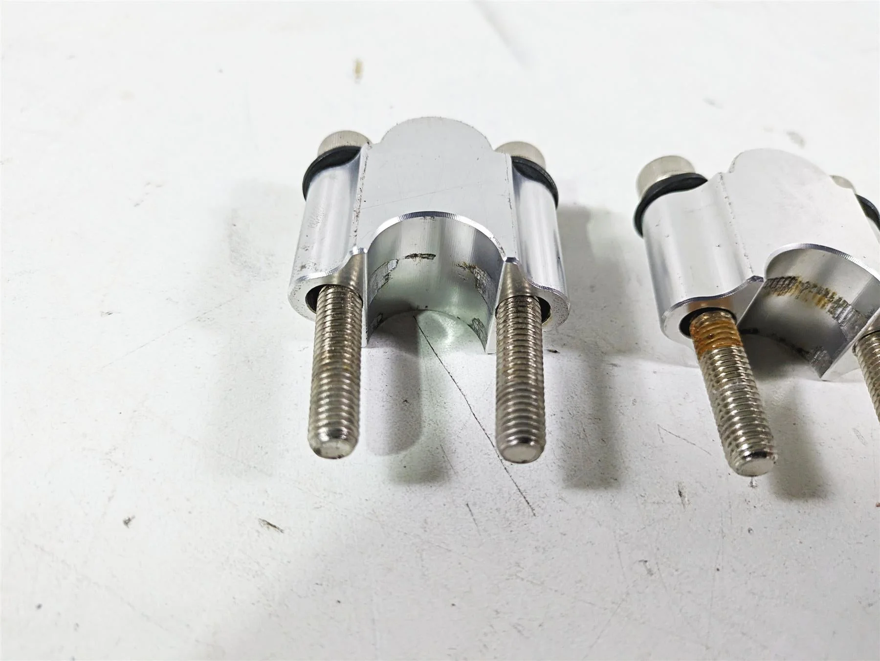 2023 Kawasaki KLR KL 650 Adventure 30mm Handlebar Riser Extensions - Image 11