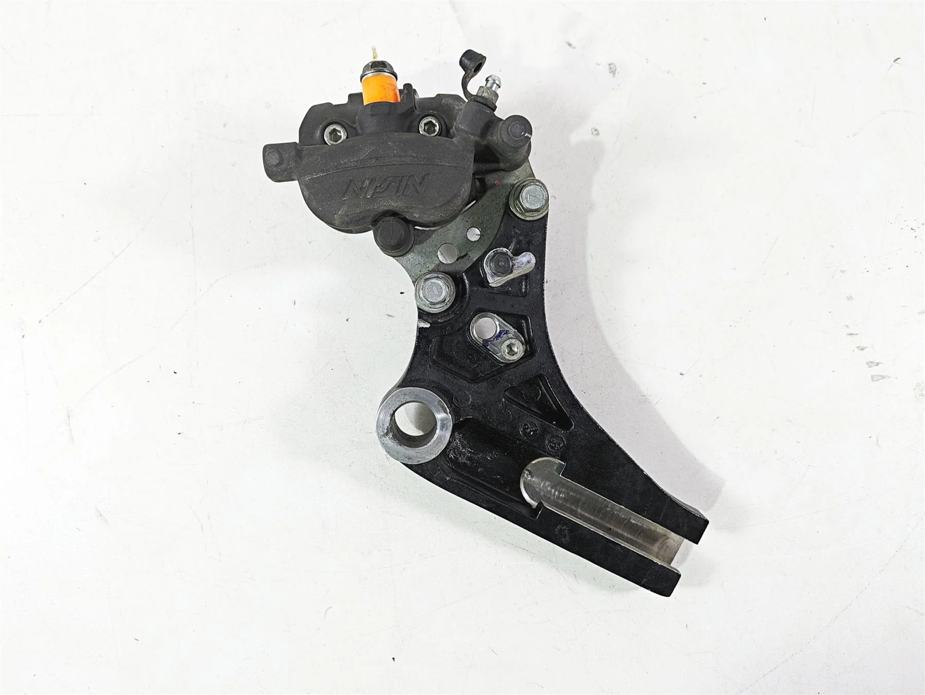 2023 Kawasaki KLR KL 650 Adventure Rear Brake Caliper & Bracket 43080-0232-DJ - Image 5