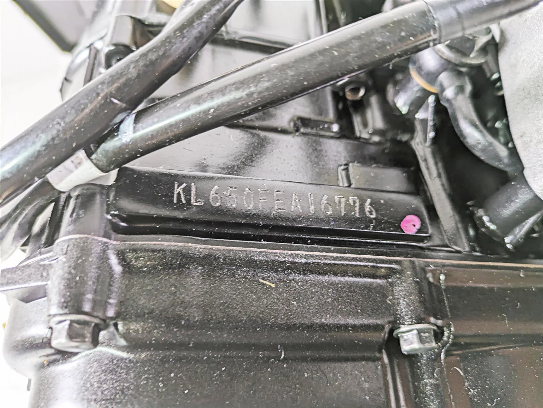 2023 Kawasaki KLR KL 650 Adventure Running Engine Motor 3K -Video 14001-0730 - Image 11
