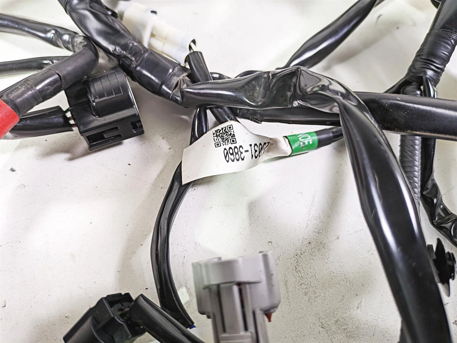 2023 Kawasaki KLR KL 650 Adventure Wiring Harness Loom ABS  - No Cuts 26031-3898 - Image 2