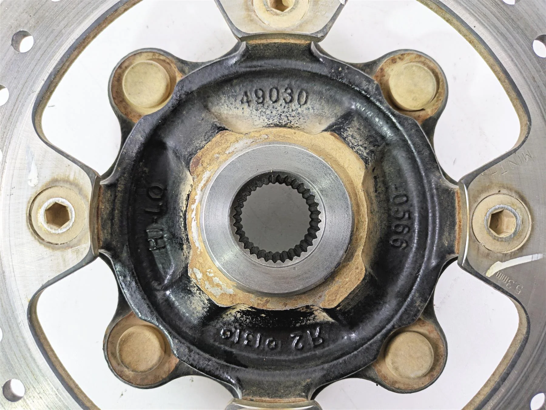 2023 Kawasaki Teryx KRX KRF 1000 C Front Right Rotor & Hub Set 49030-0566 - Image 2